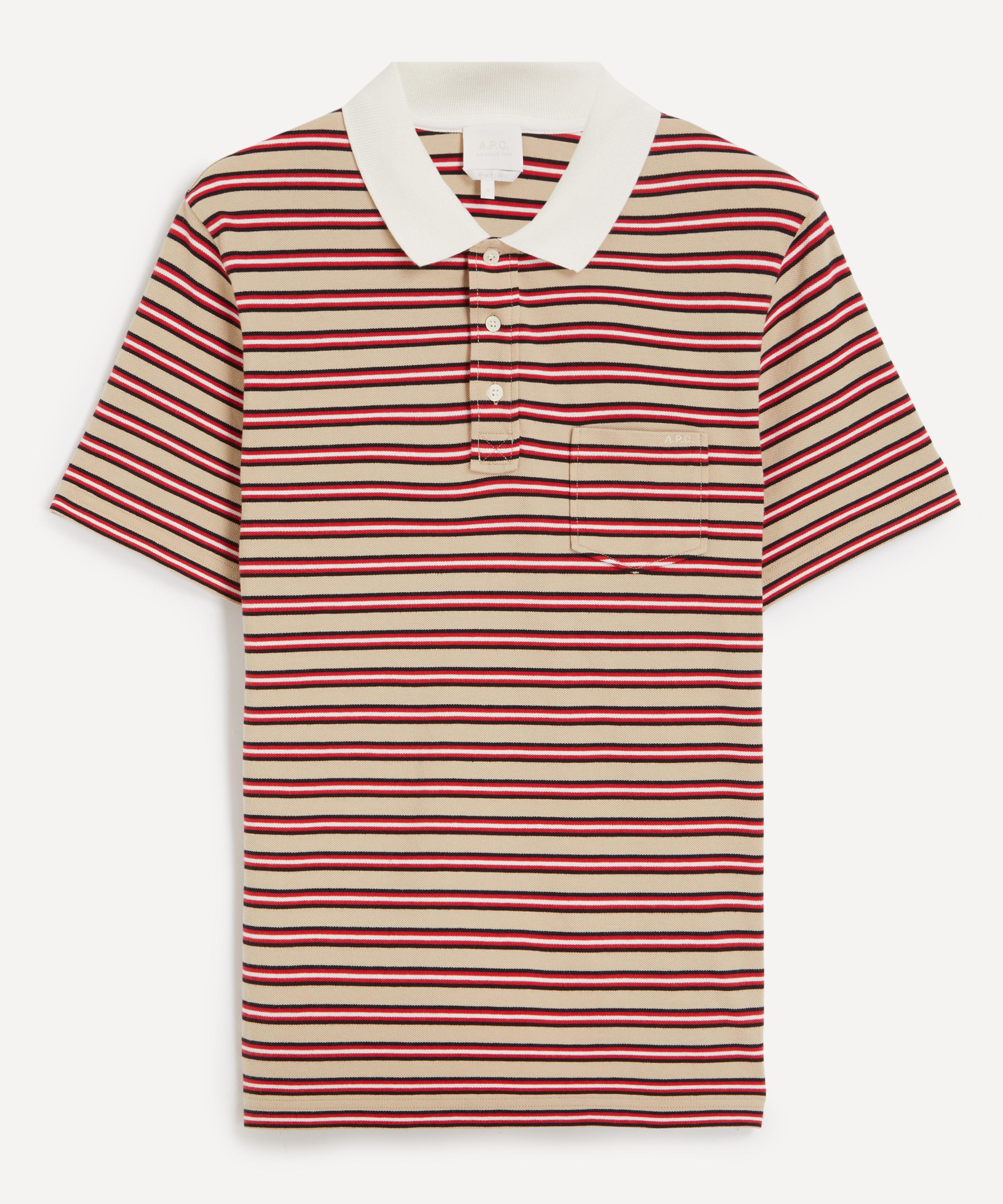 A.P.C. - Oscar Striped Polo Shirt