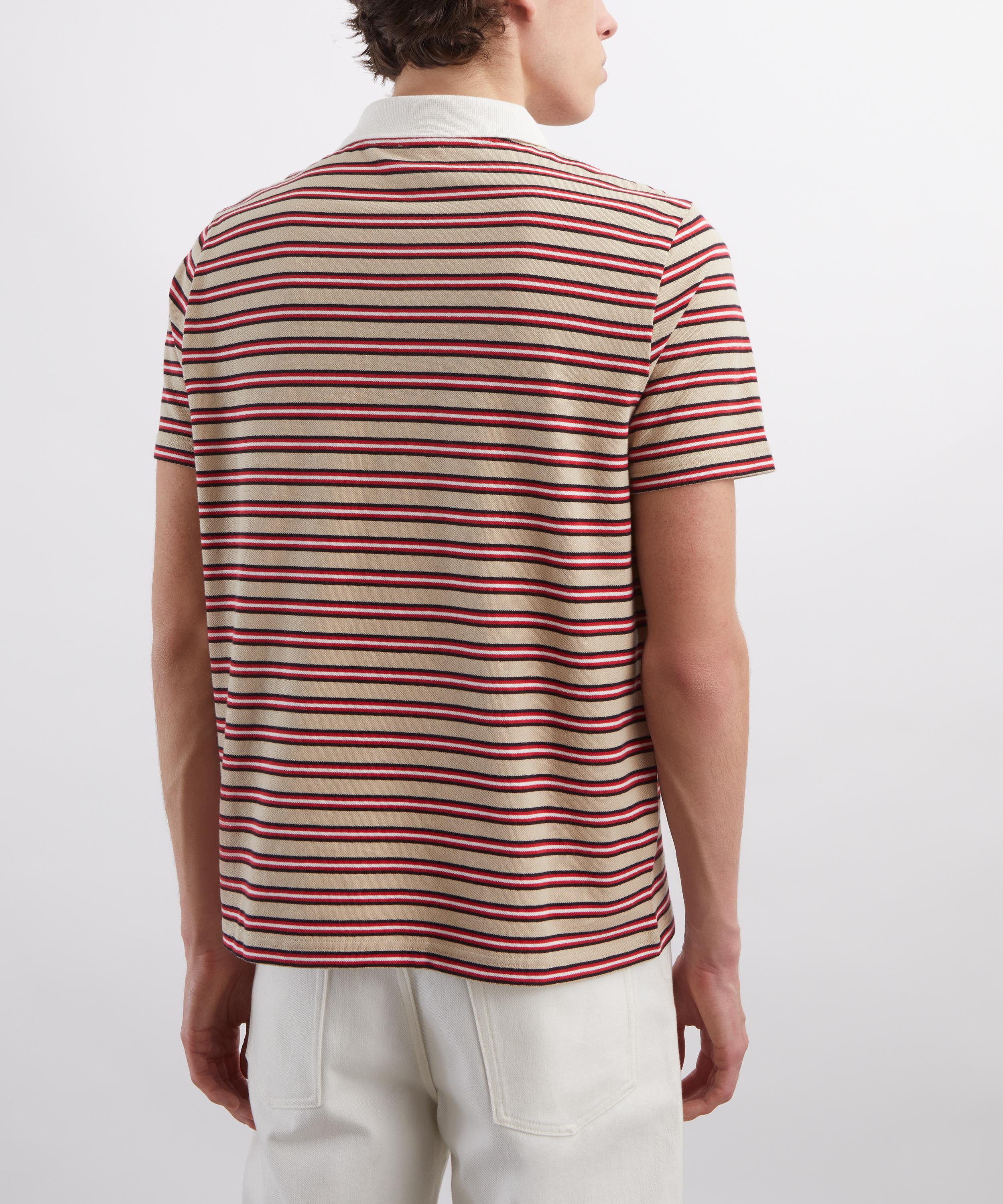 A.P.C. - Oscar Striped Polo Shirt image number 3