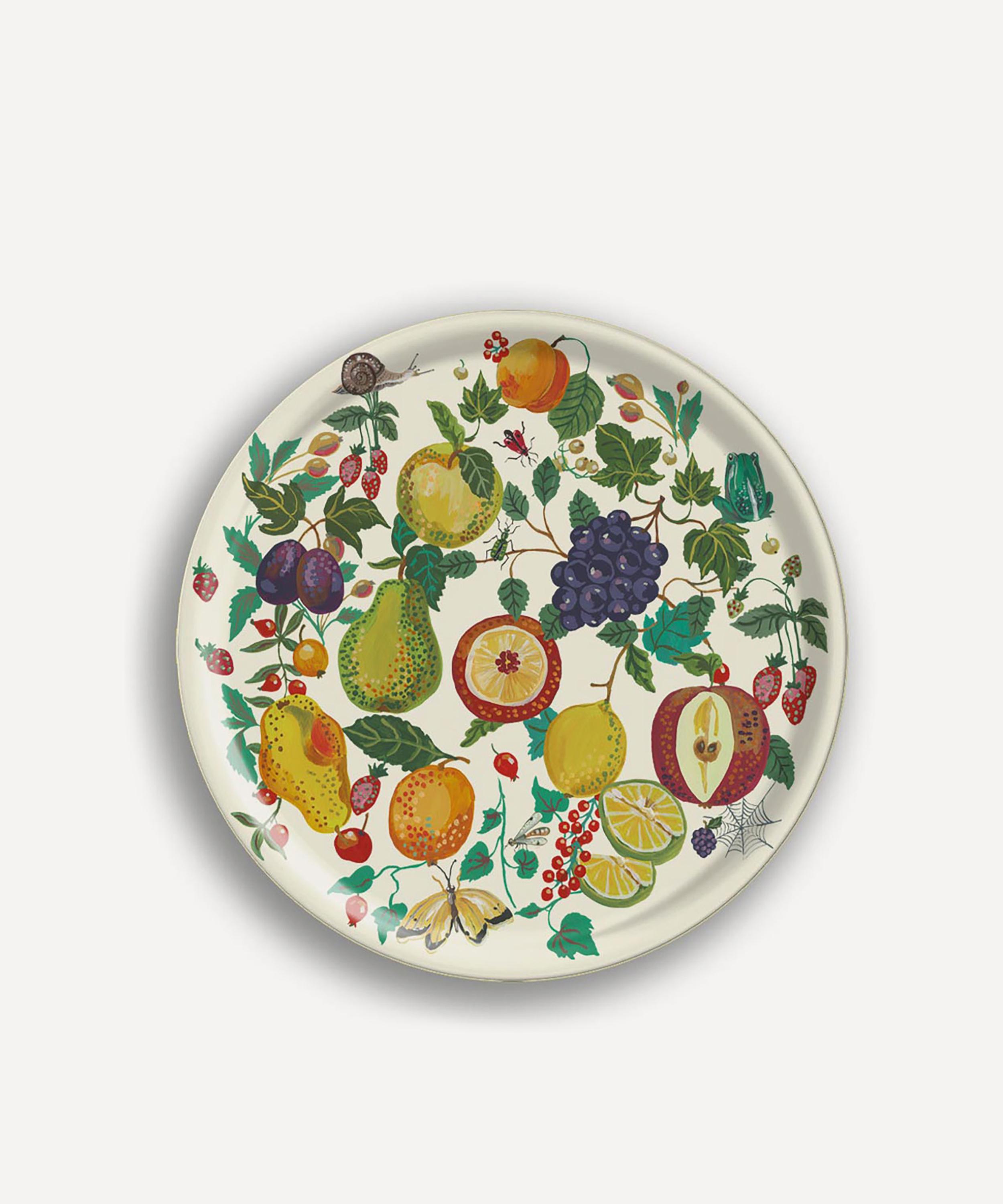 Avenida Home - Jardin Gourmand Cream Round Tray