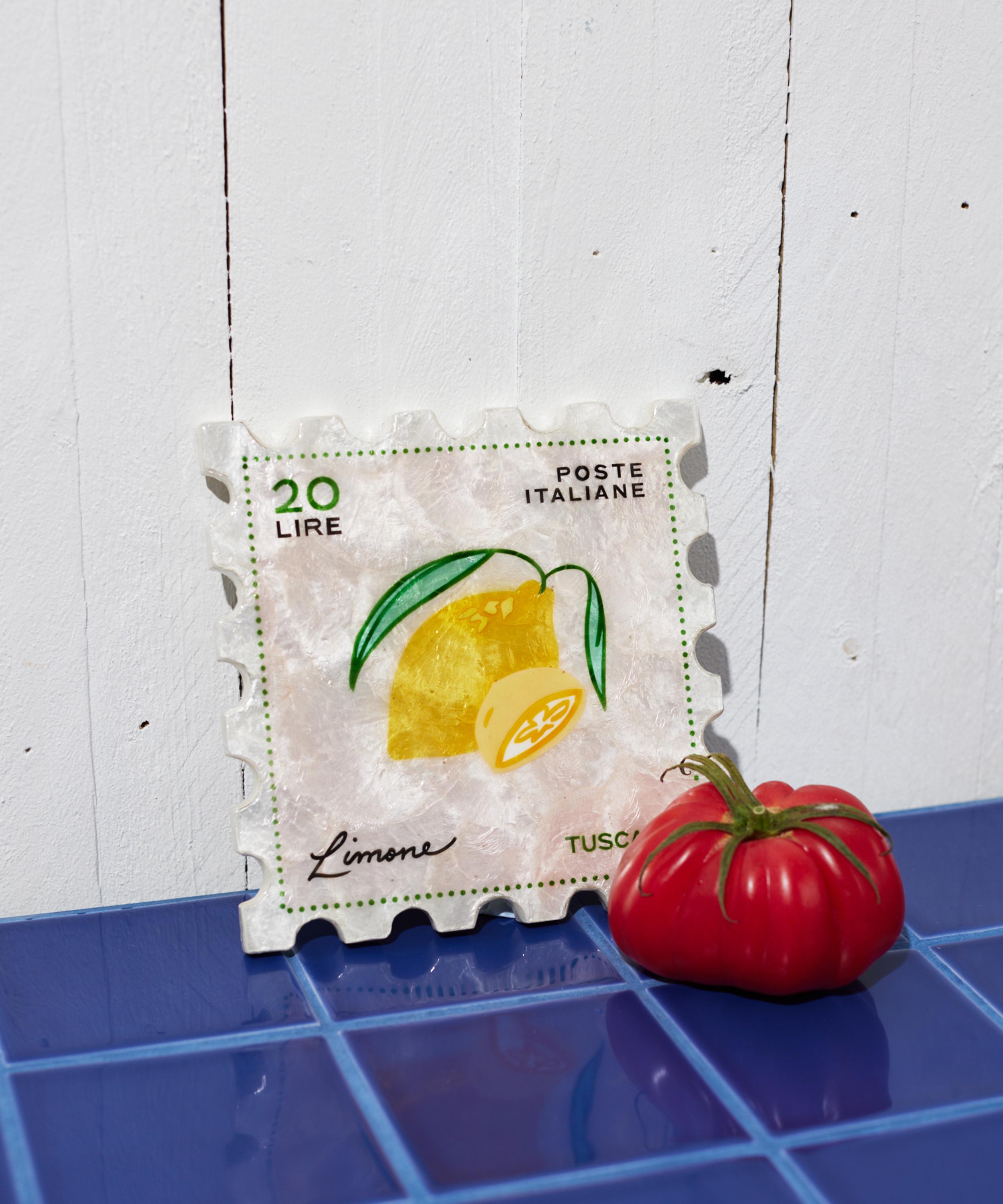 Jones & Co - Limone Stamp Tile Art image number 1