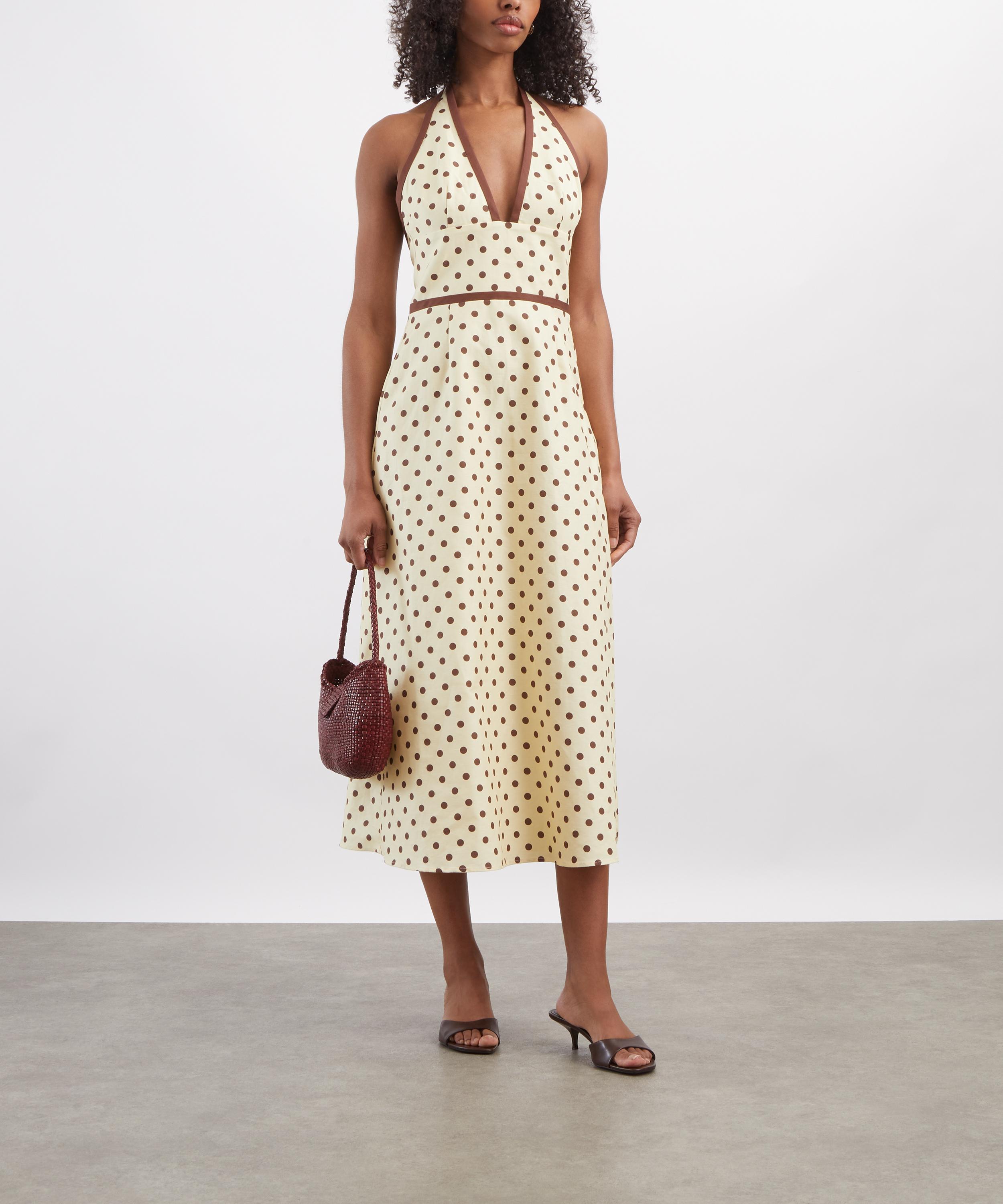 Posse - Bowie Polka-Dot Midi Dress image number 1