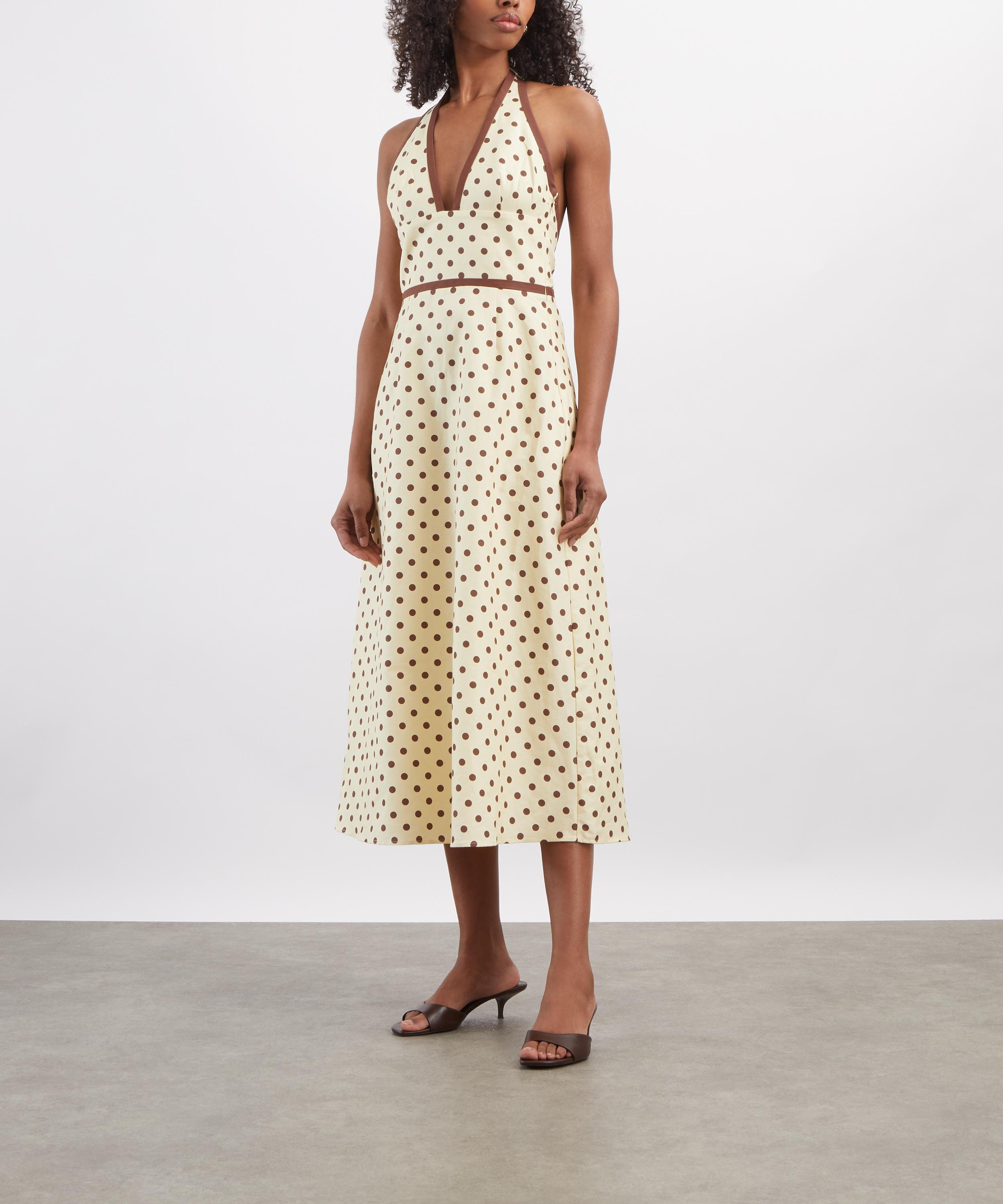 Posse - Bowie Polka-Dot Midi Dress image number 2