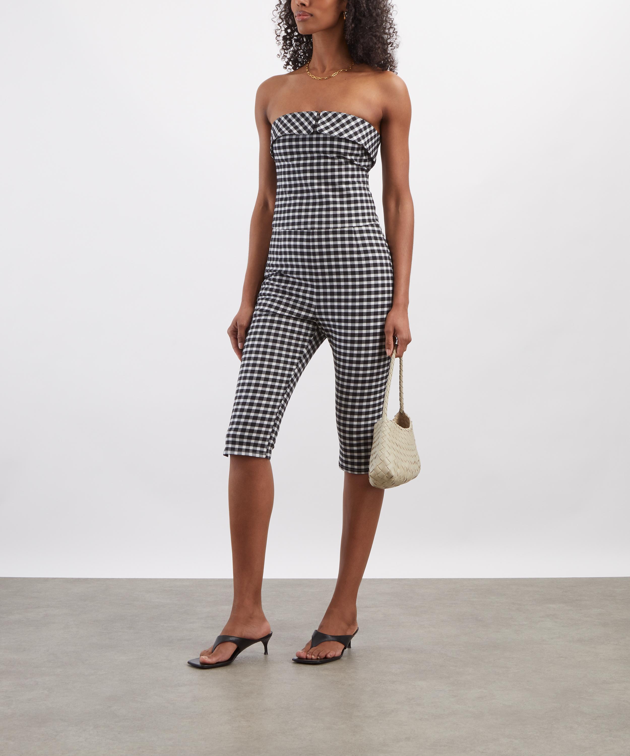 Posse - Chiara Gingham Capri Pants image number 1