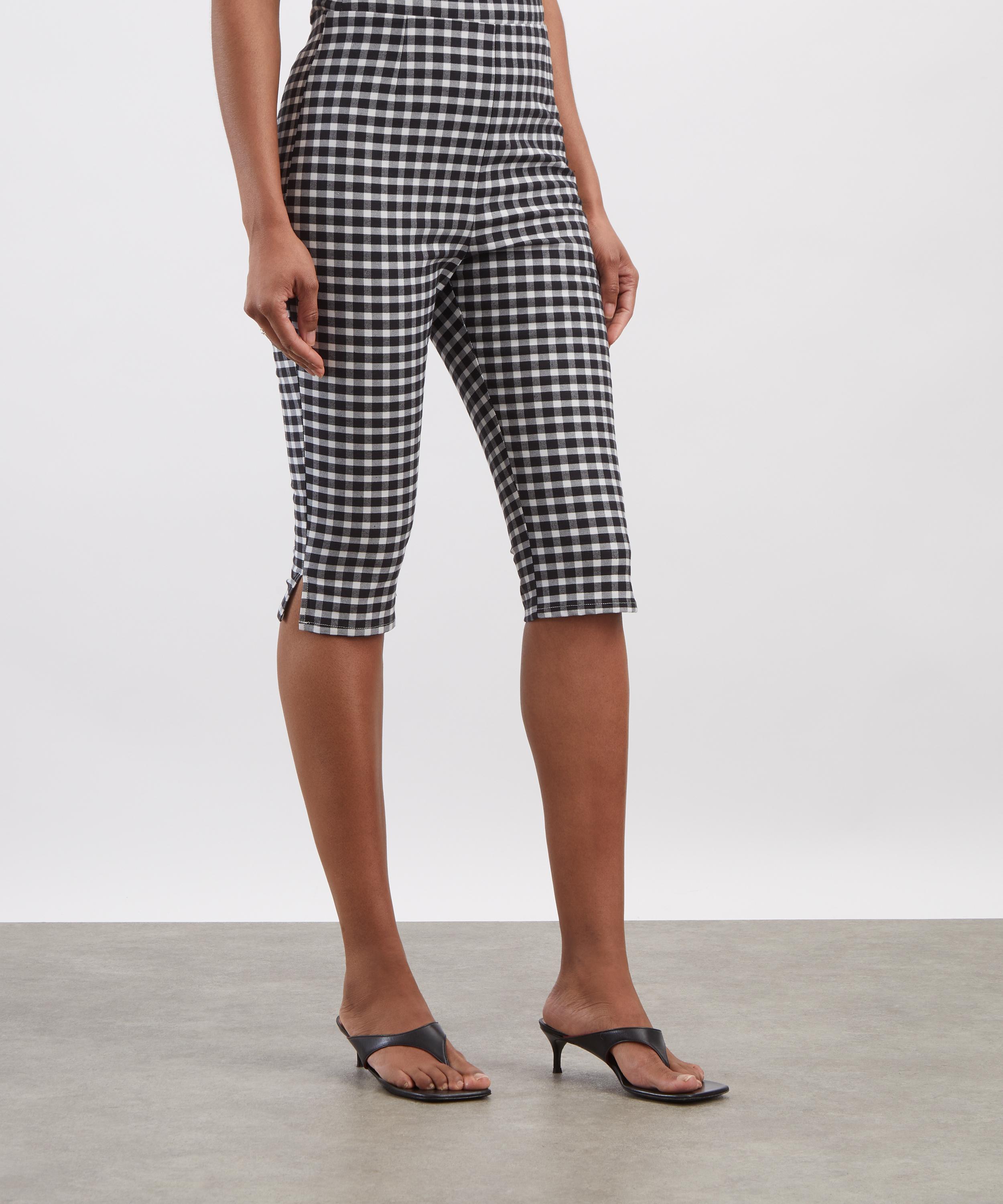 Posse - Chiara Gingham Capri Pants image number 2