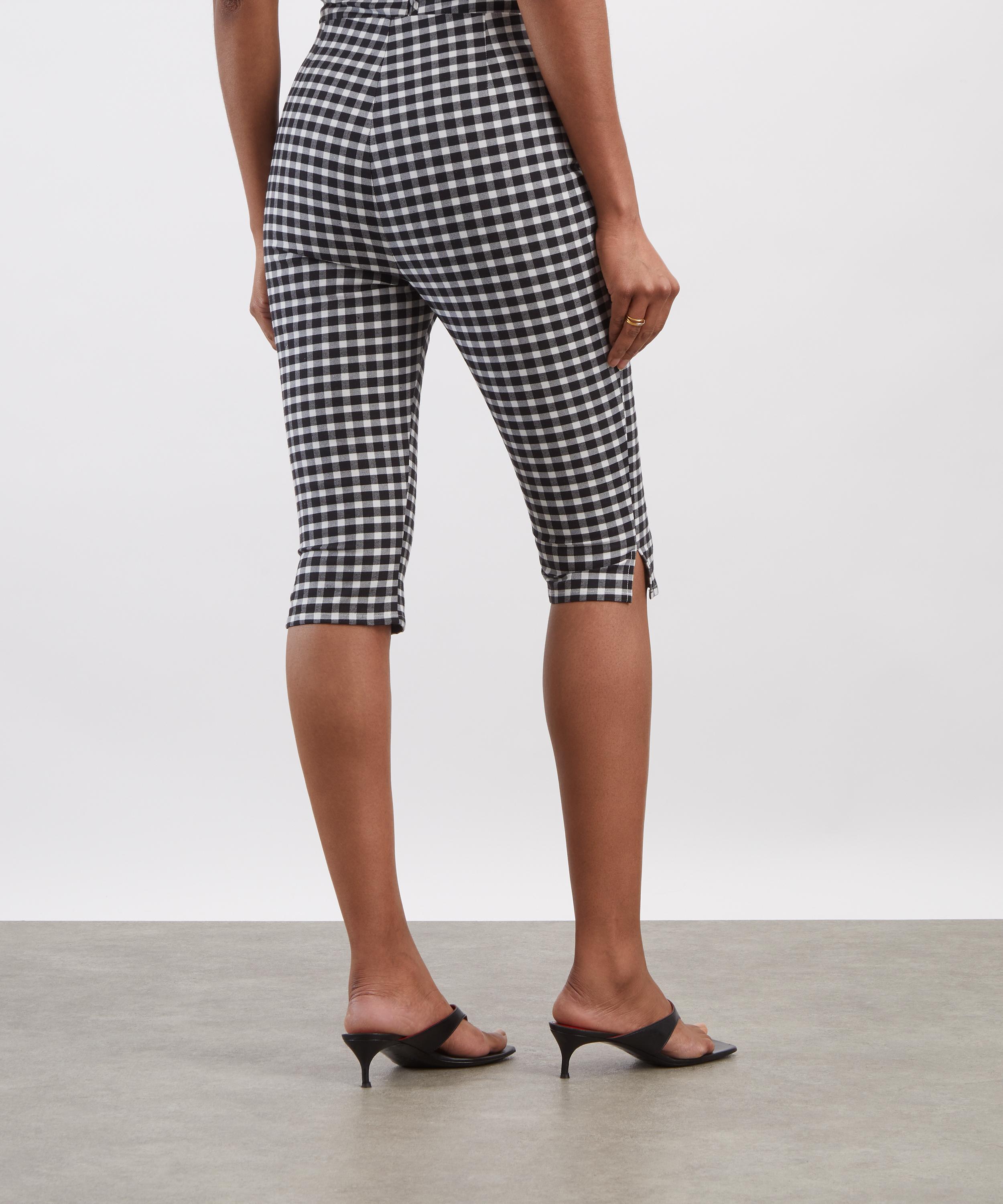 Posse - Chiara Gingham Capri Pants image number 3