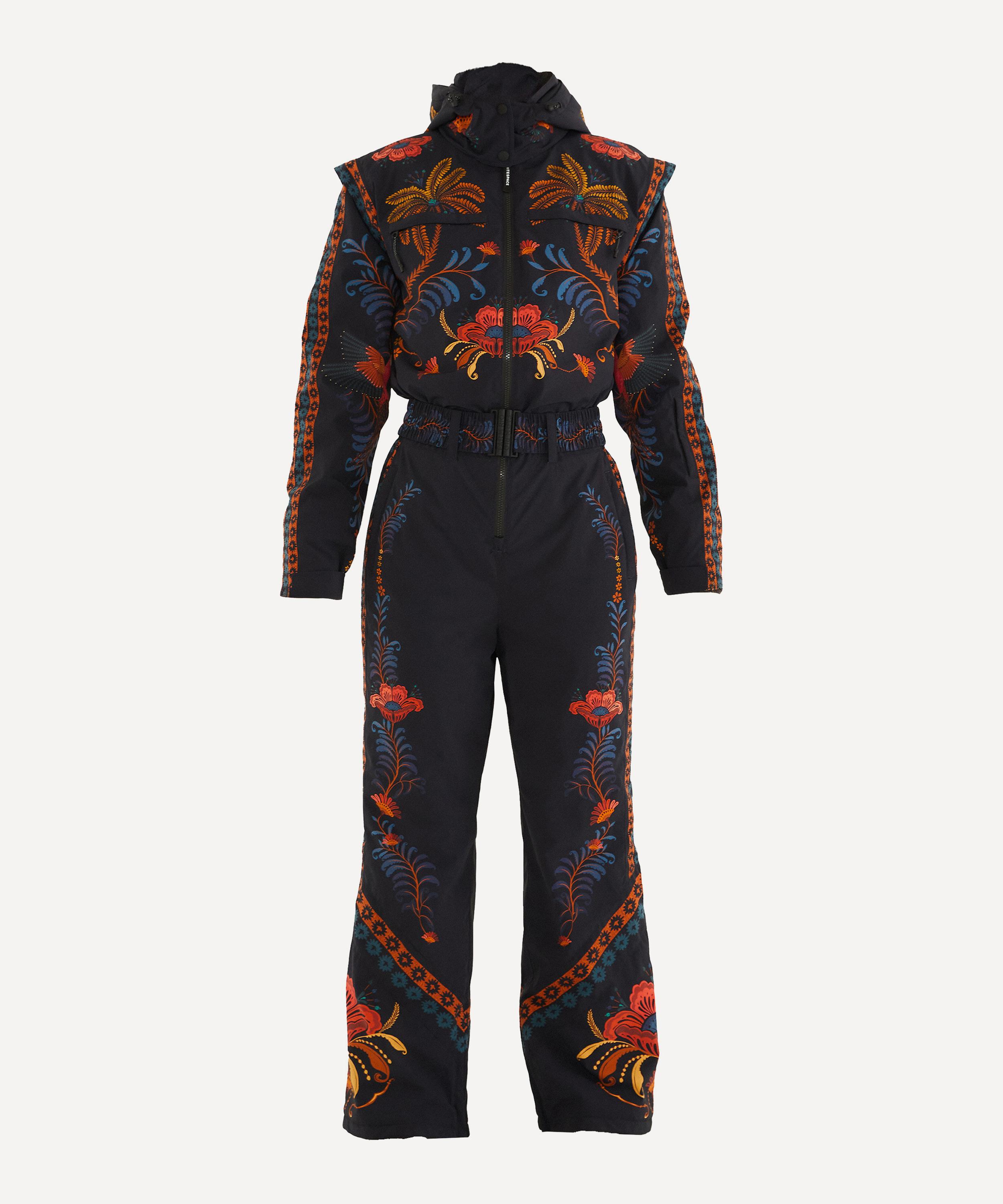 FARM Rio - Black Macaw Hooded Jumpsuit image number 0