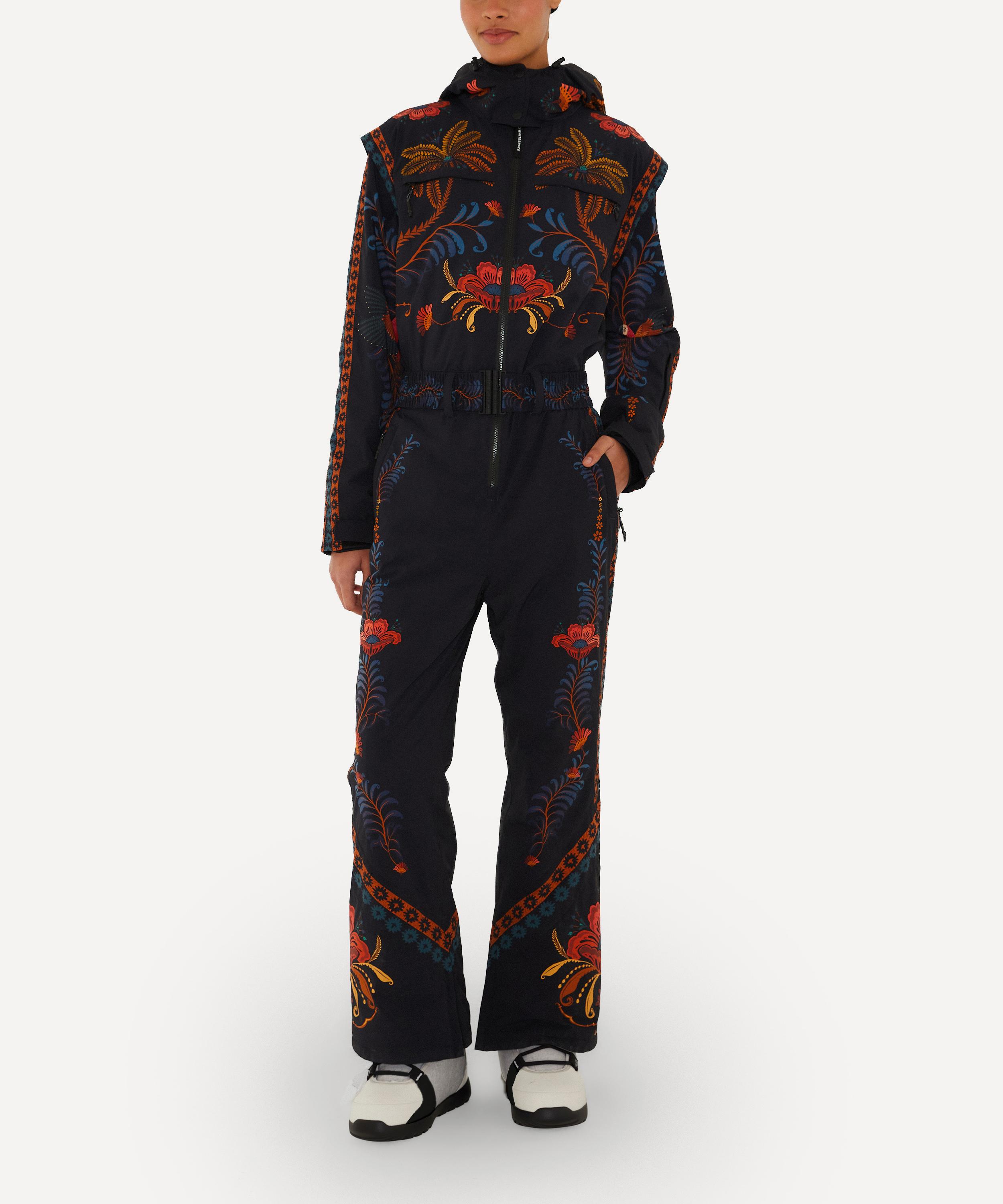FARM Rio - Black Macaw Hooded Jumpsuit image number 1