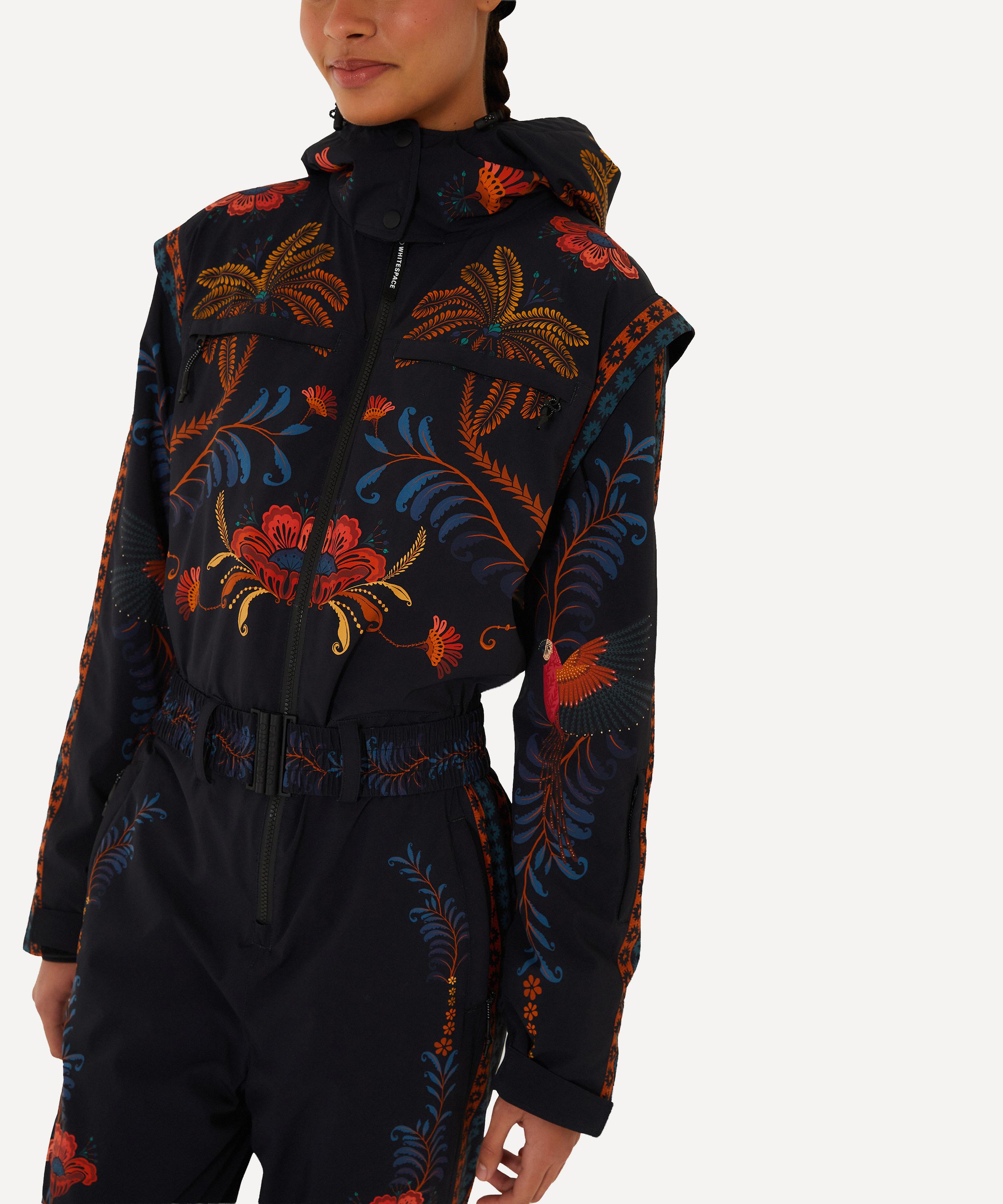 FARM Rio - Black Macaw Hooded Jumpsuit image number 2