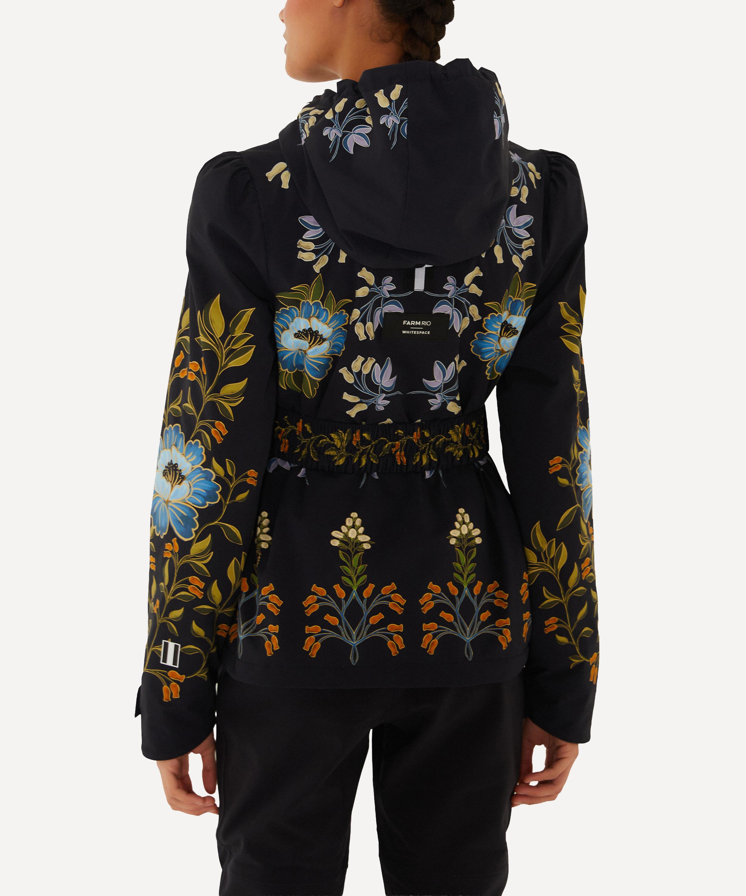 FARM Rio - Black Winter Garden Puffer Jacket image number 3