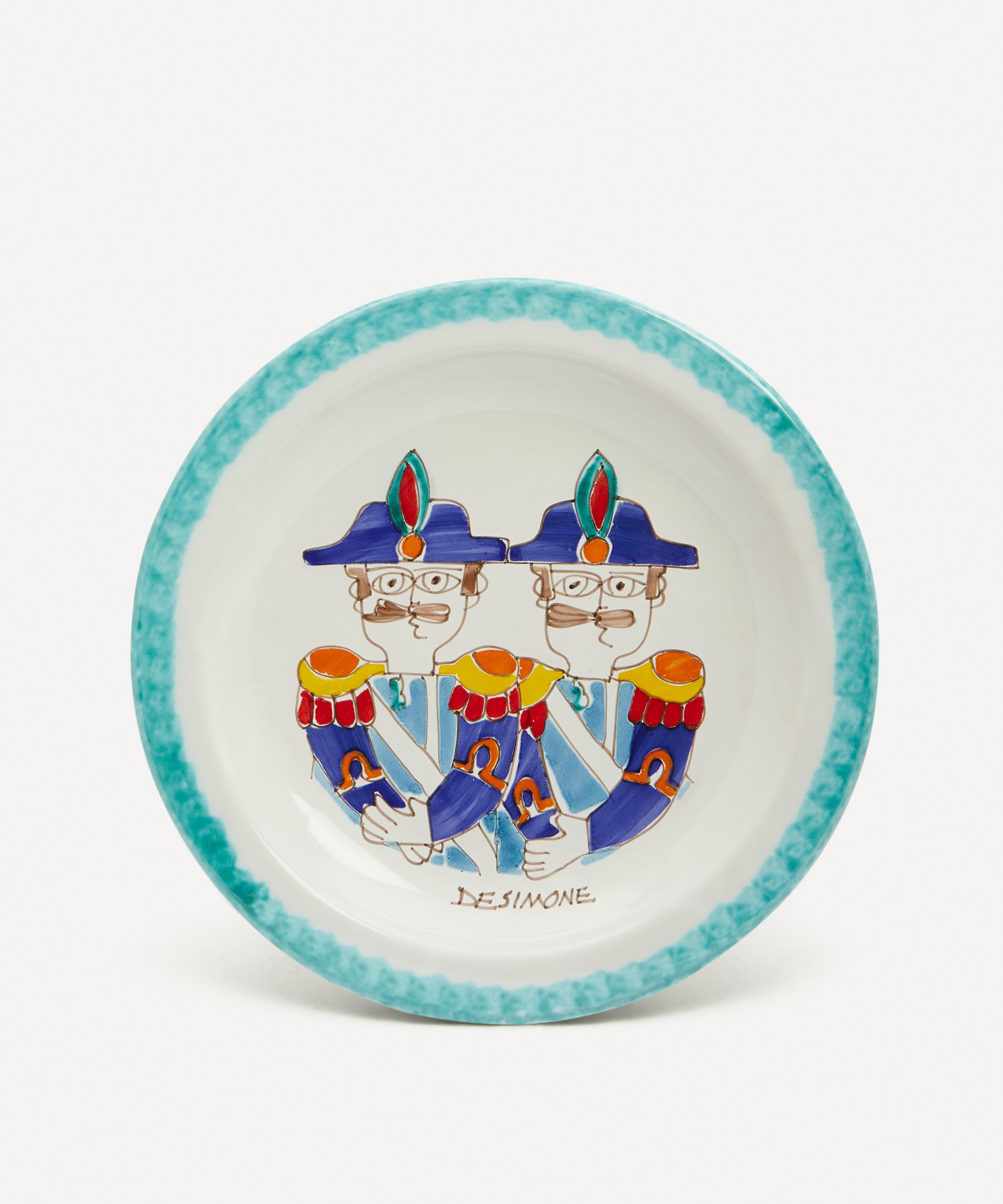 Ceramiche De Simone - Carbabinieri Round Plate