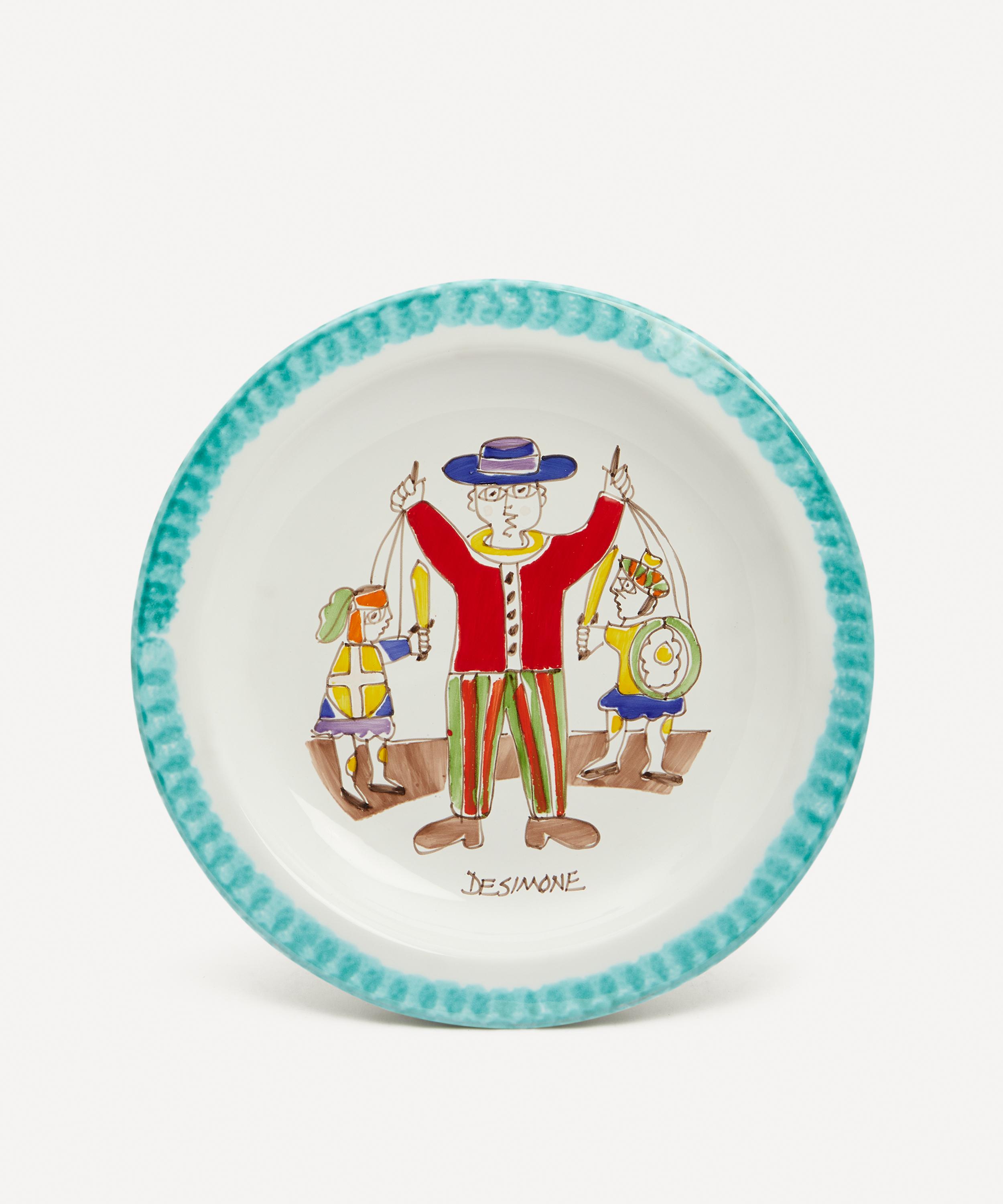 Ceramiche De Simone - Pupari Round Plate