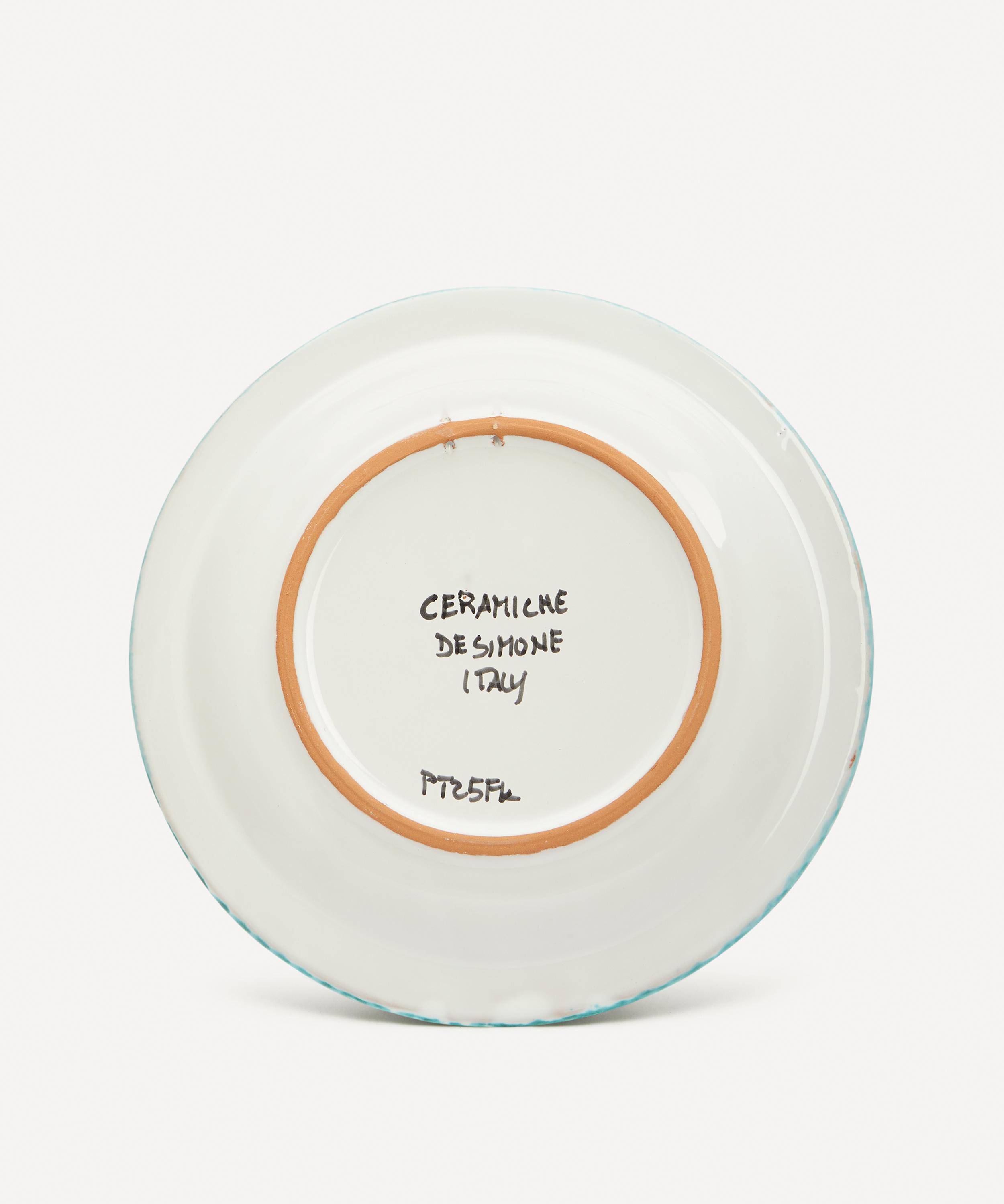 Ceramiche De Simone - Omino Su Asinello Round Plate image number 2