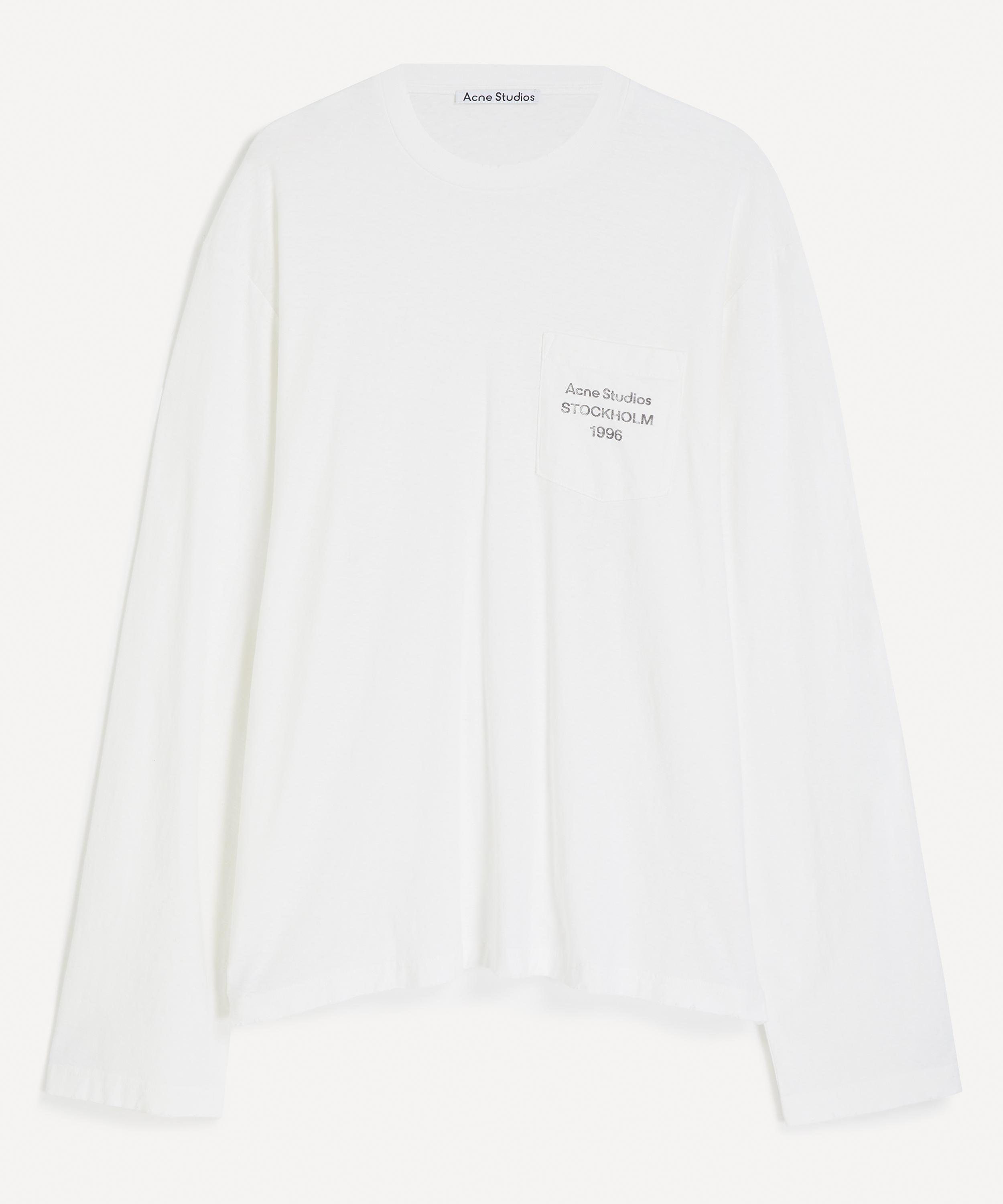 Acne Studios - Optic White Relaxed Logo Pocket T-Shirt