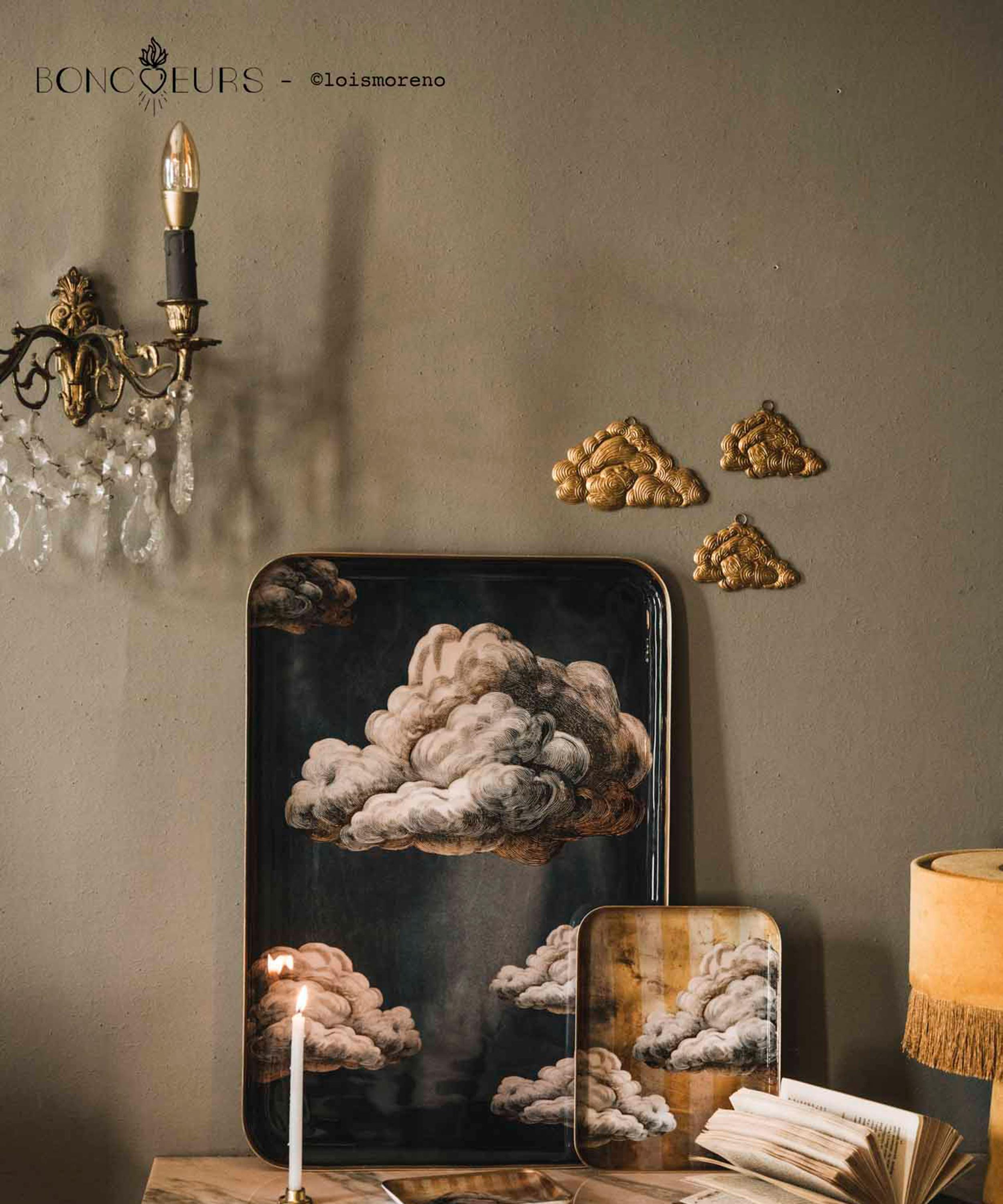 Boncoeurs - Cloud Reception Tray Set of Two image number 1