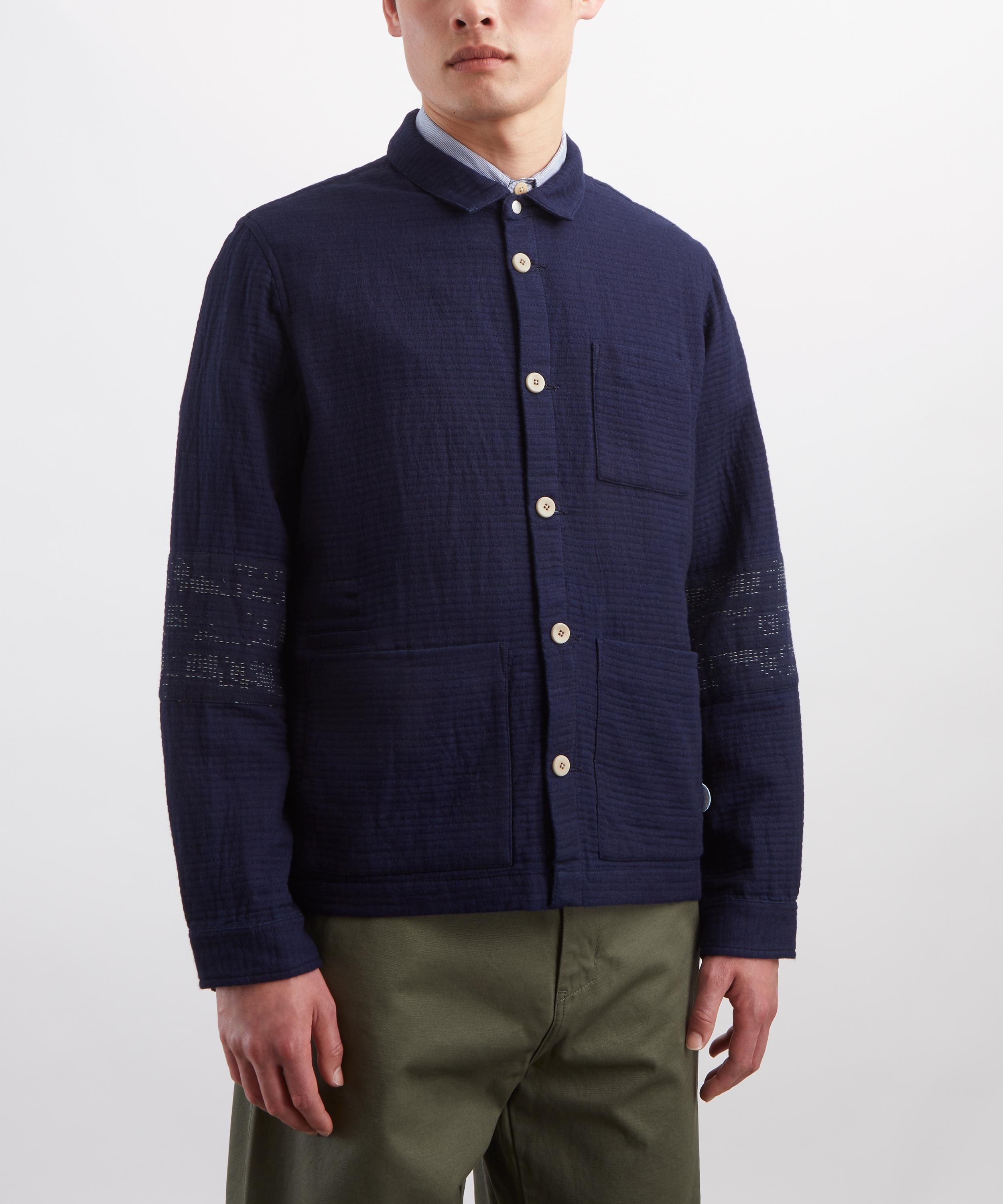 Folk - Indigo Texture Assembly Jacket image number 2