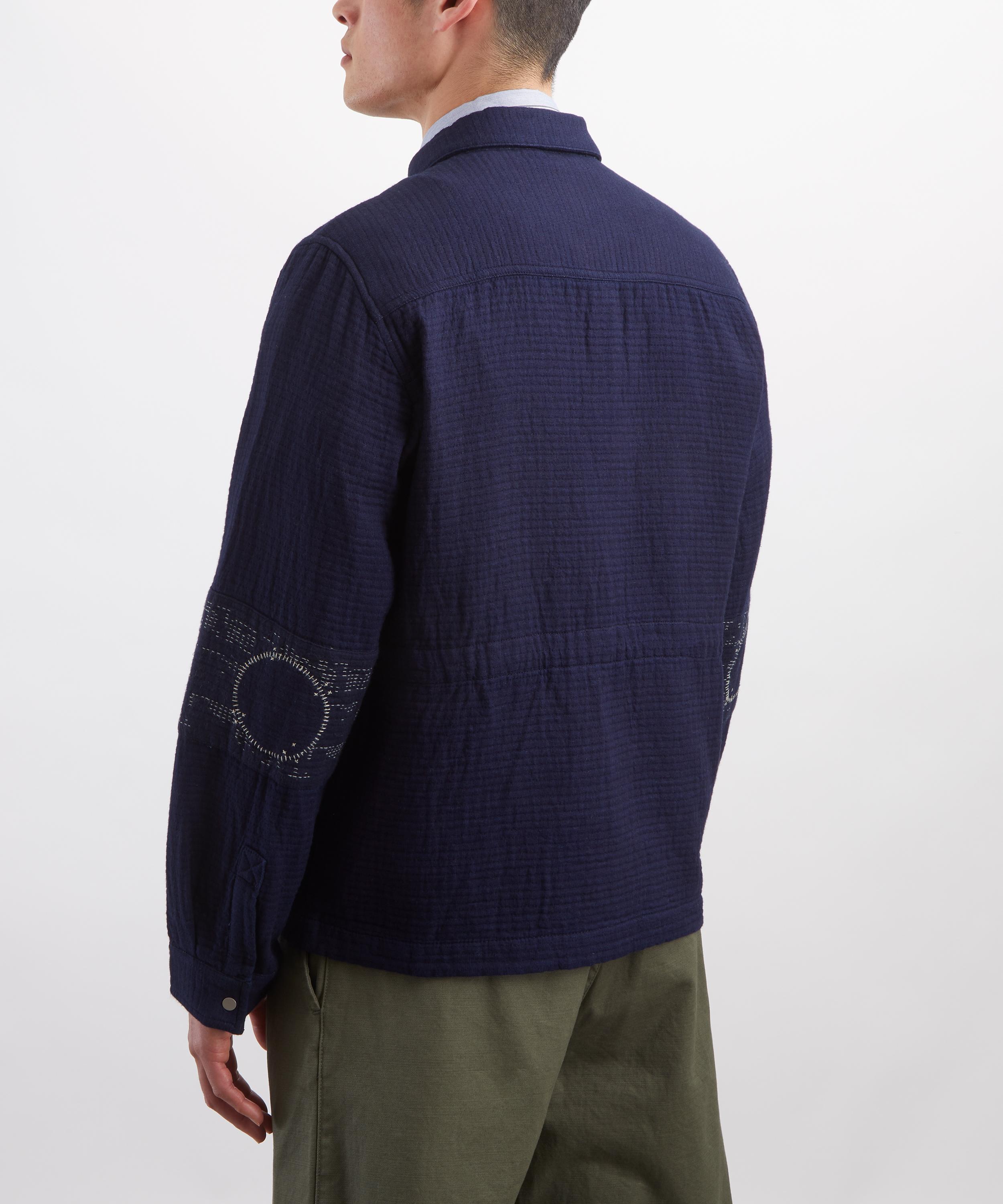 Folk - Indigo Texture Assembly Jacket image number 3