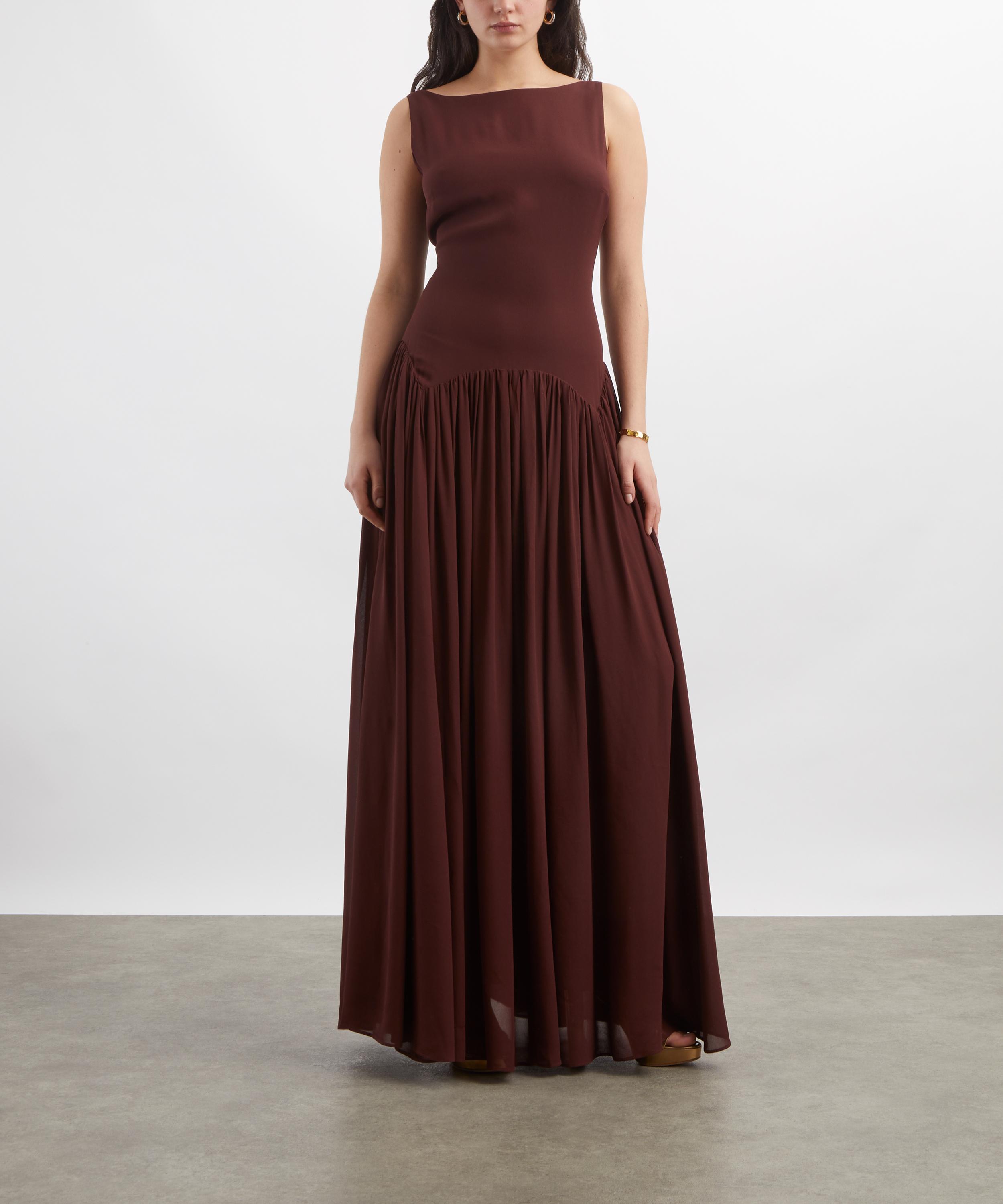 Reformation - Camella Mahogany Maxi Dress image number 2