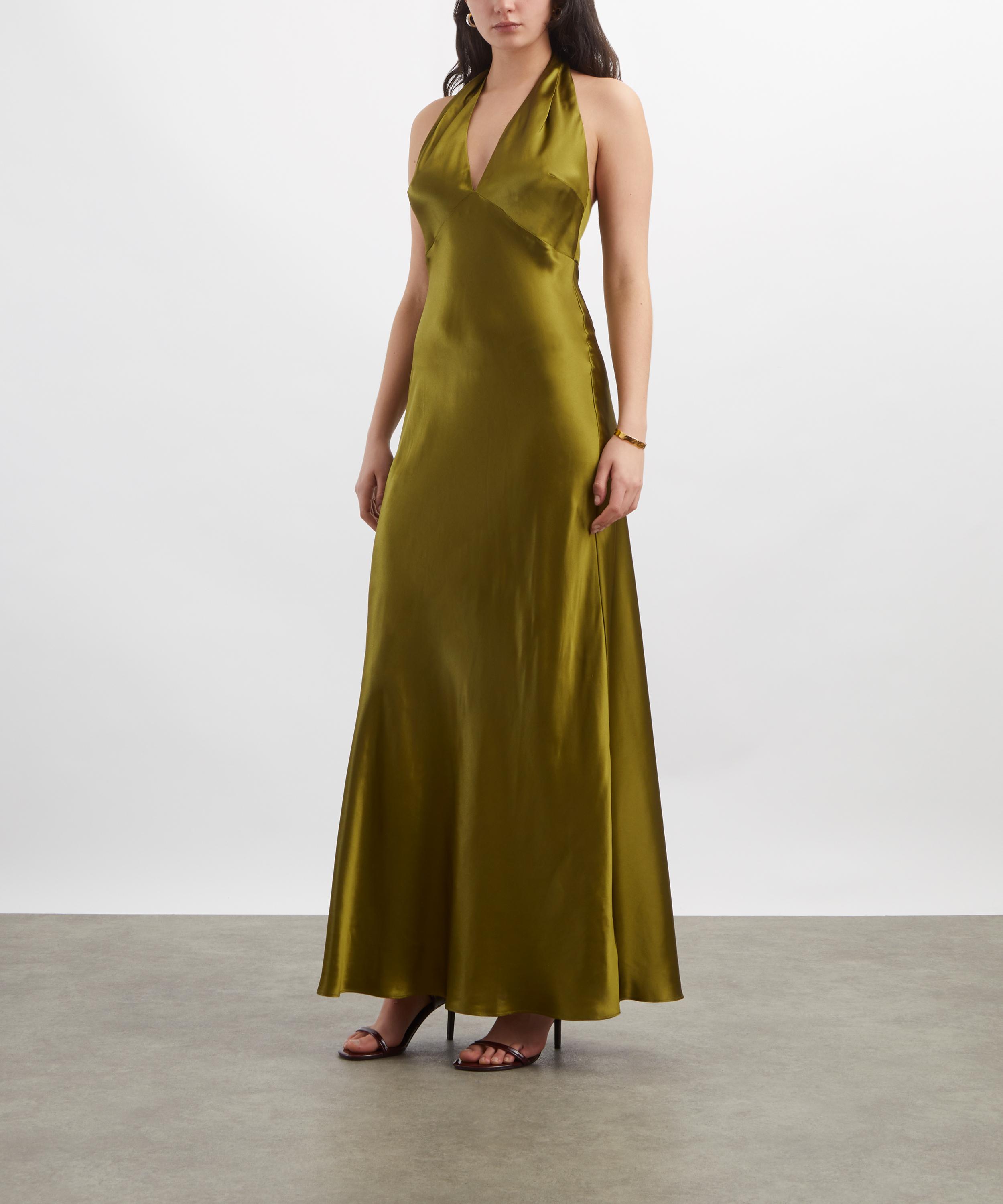 Reformation - Daniela Silk Maxi Dress image number 2