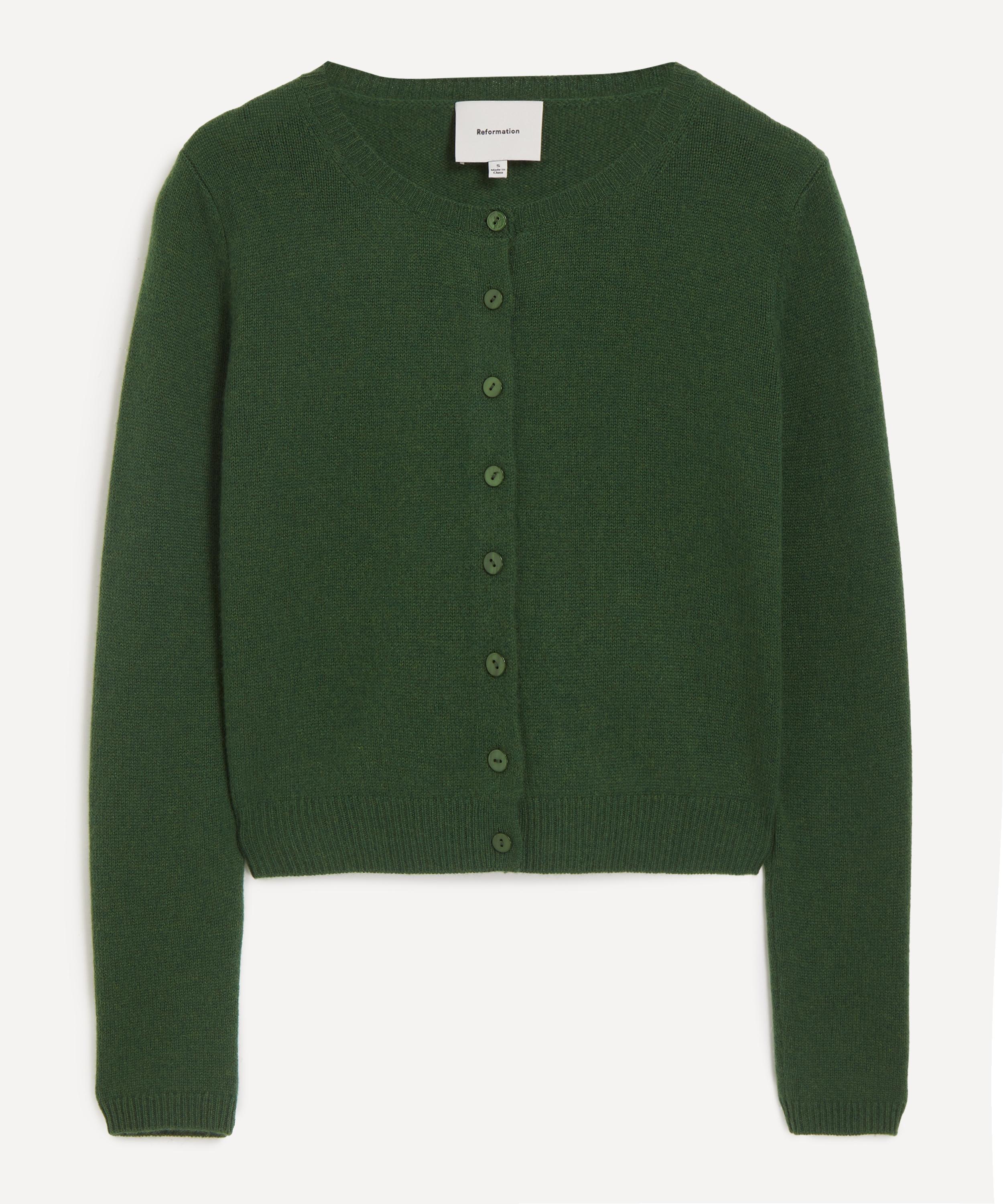 Reformation - Clara Grass Cashmere Cardigan&nbsp;