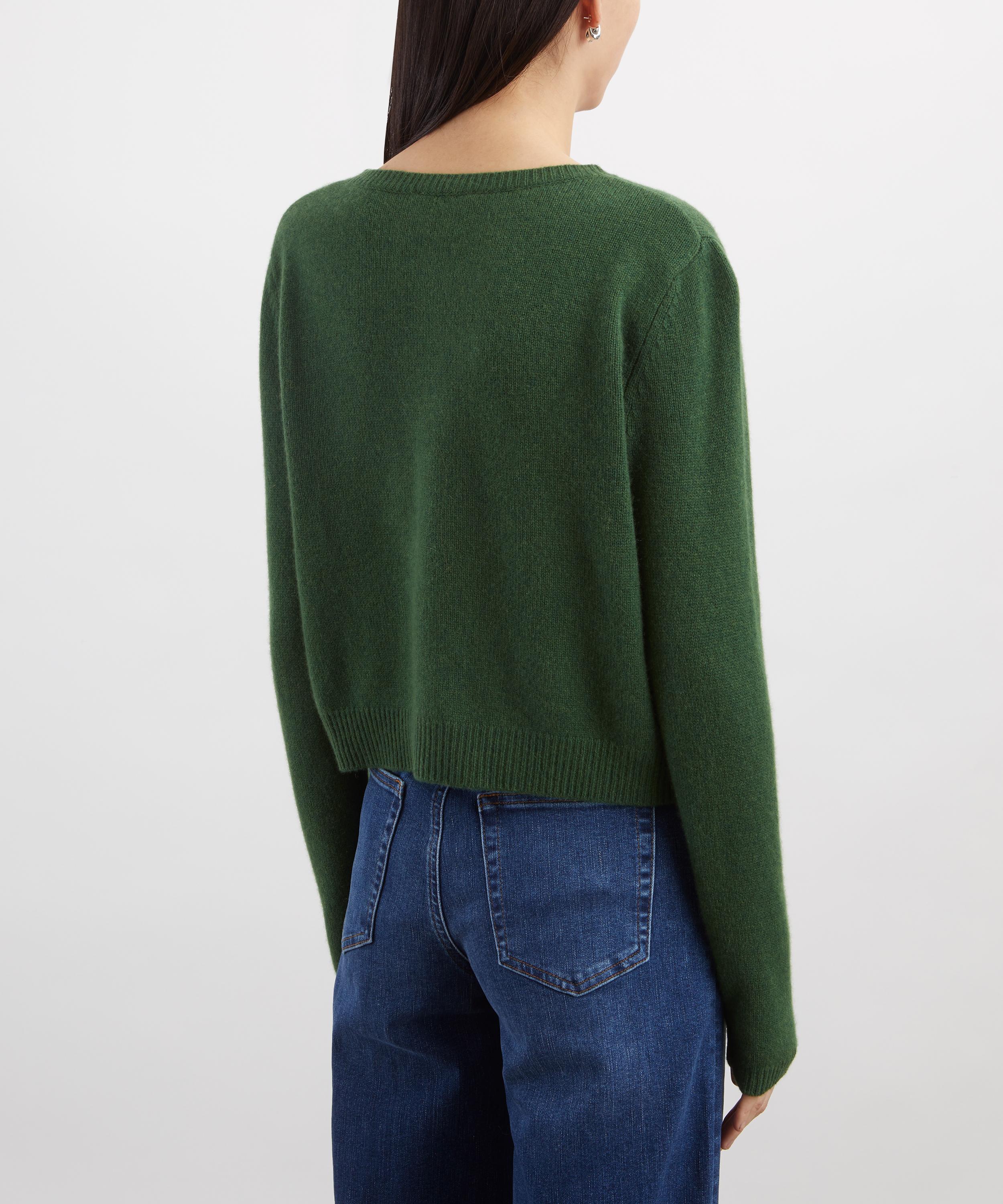 Reformation - Clara Grass Cashmere Cardigan&nbsp; image number 3