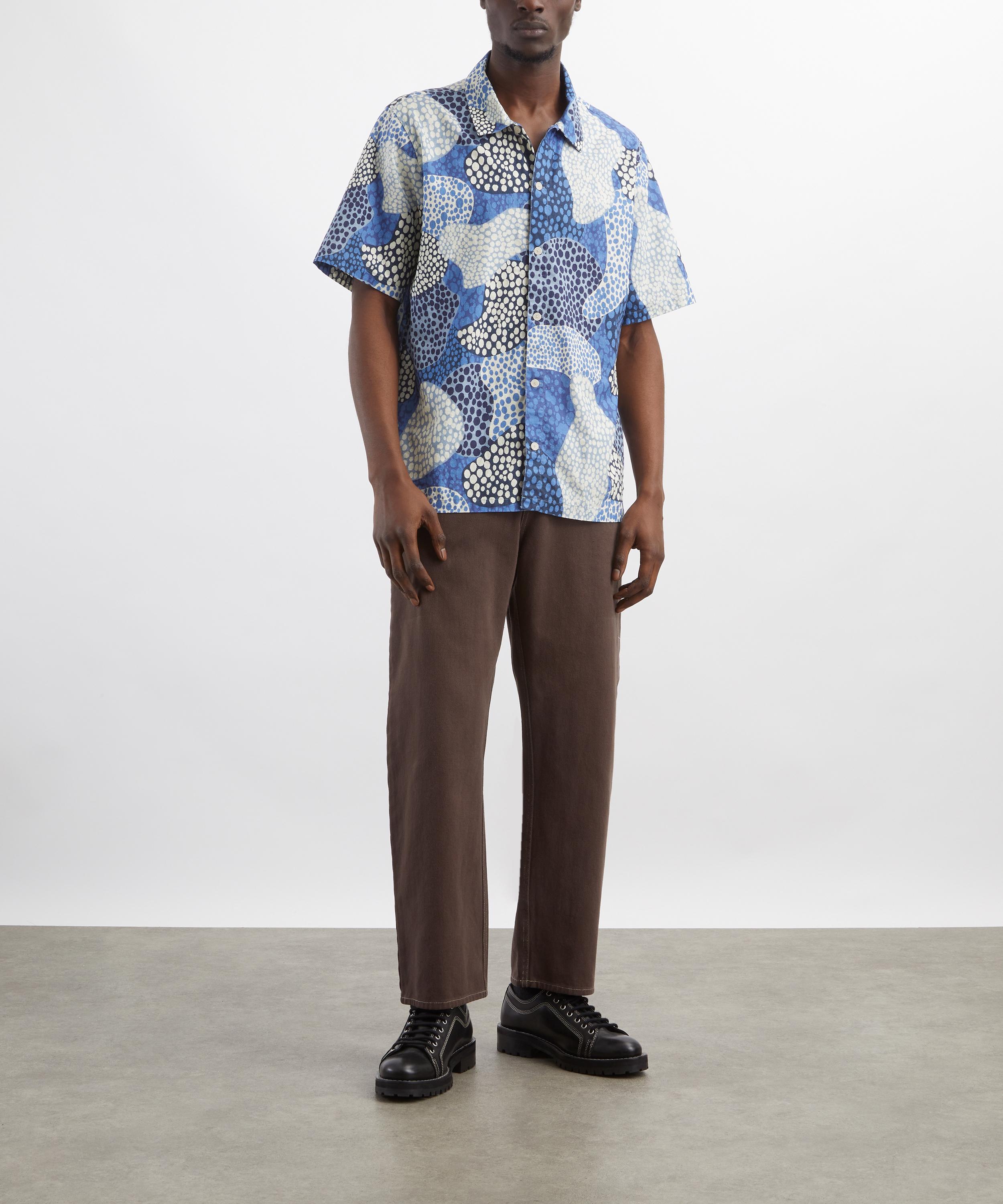 Folk - Gabe Linen-Cotton Short Sleeve Shirt image number 1