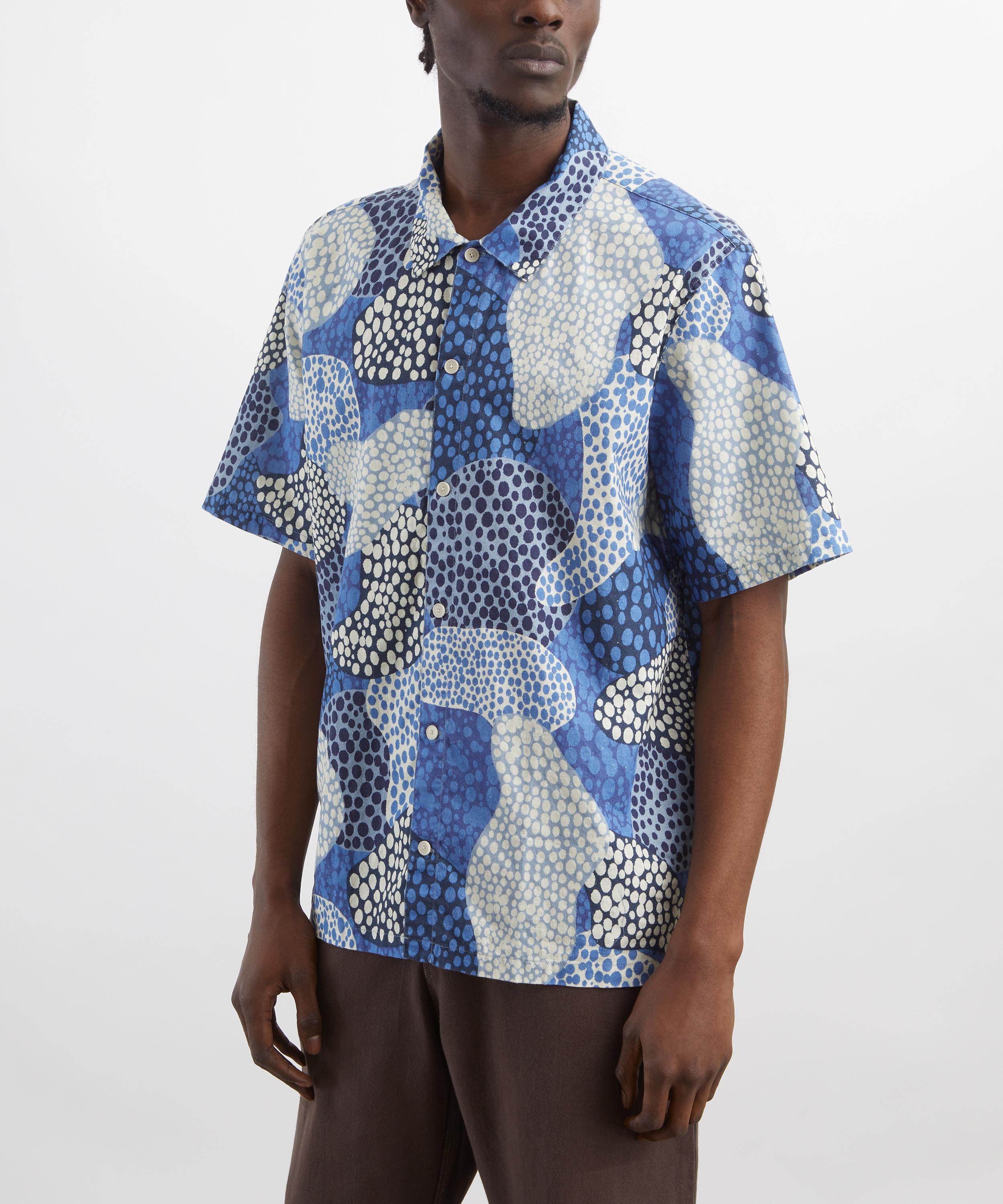 Folk - Gabe Linen-Cotton Short Sleeve Shirt image number 2