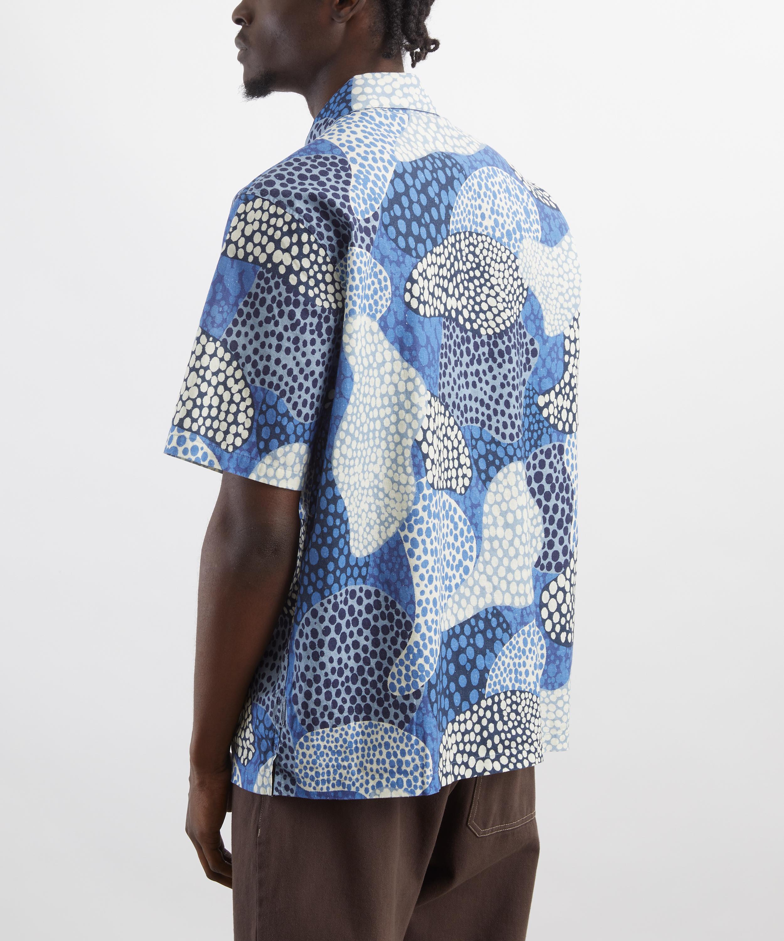 Folk - Gabe Linen-Cotton Short Sleeve Shirt image number 3