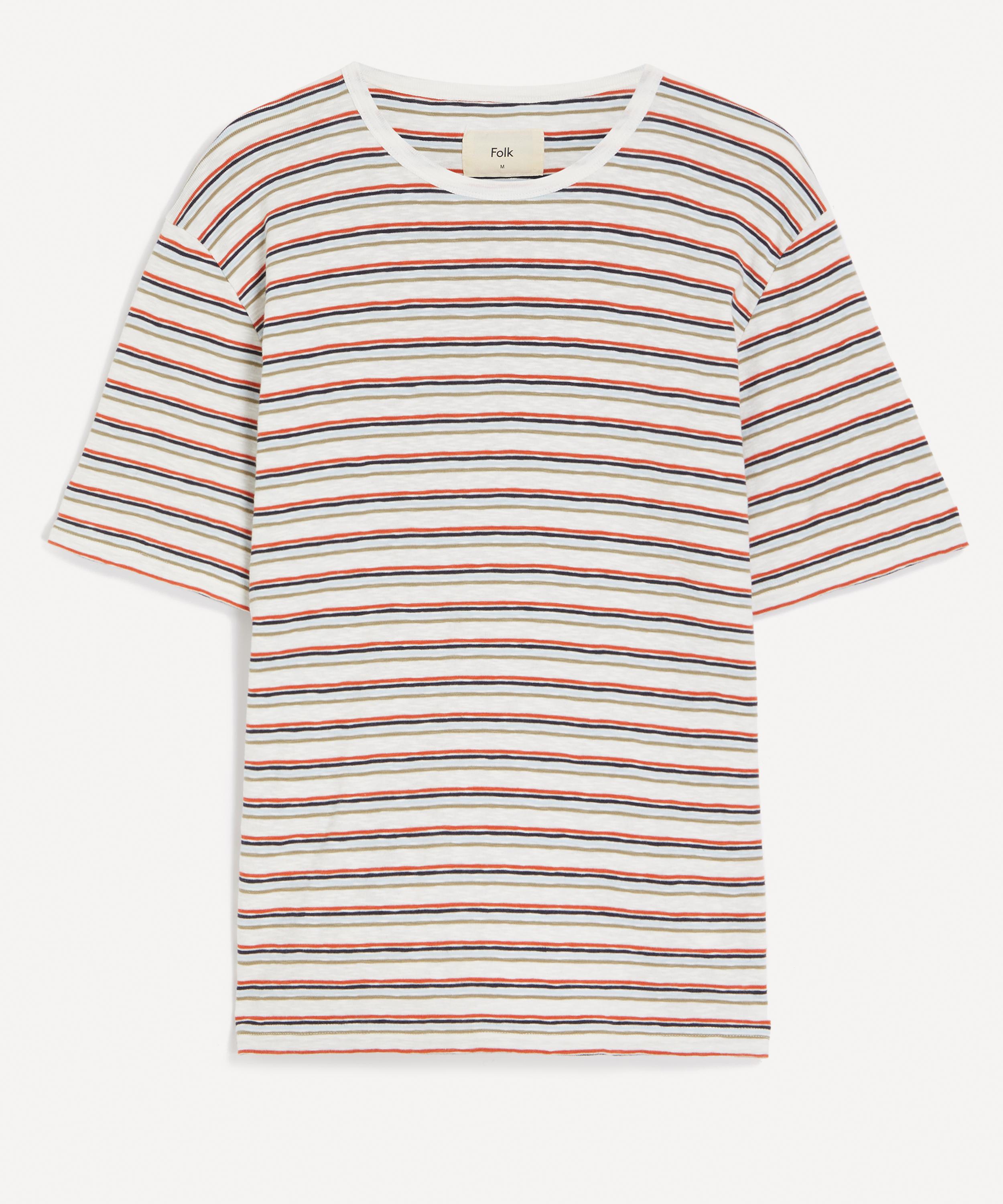 Folk - Multi Stripe T-Shirt