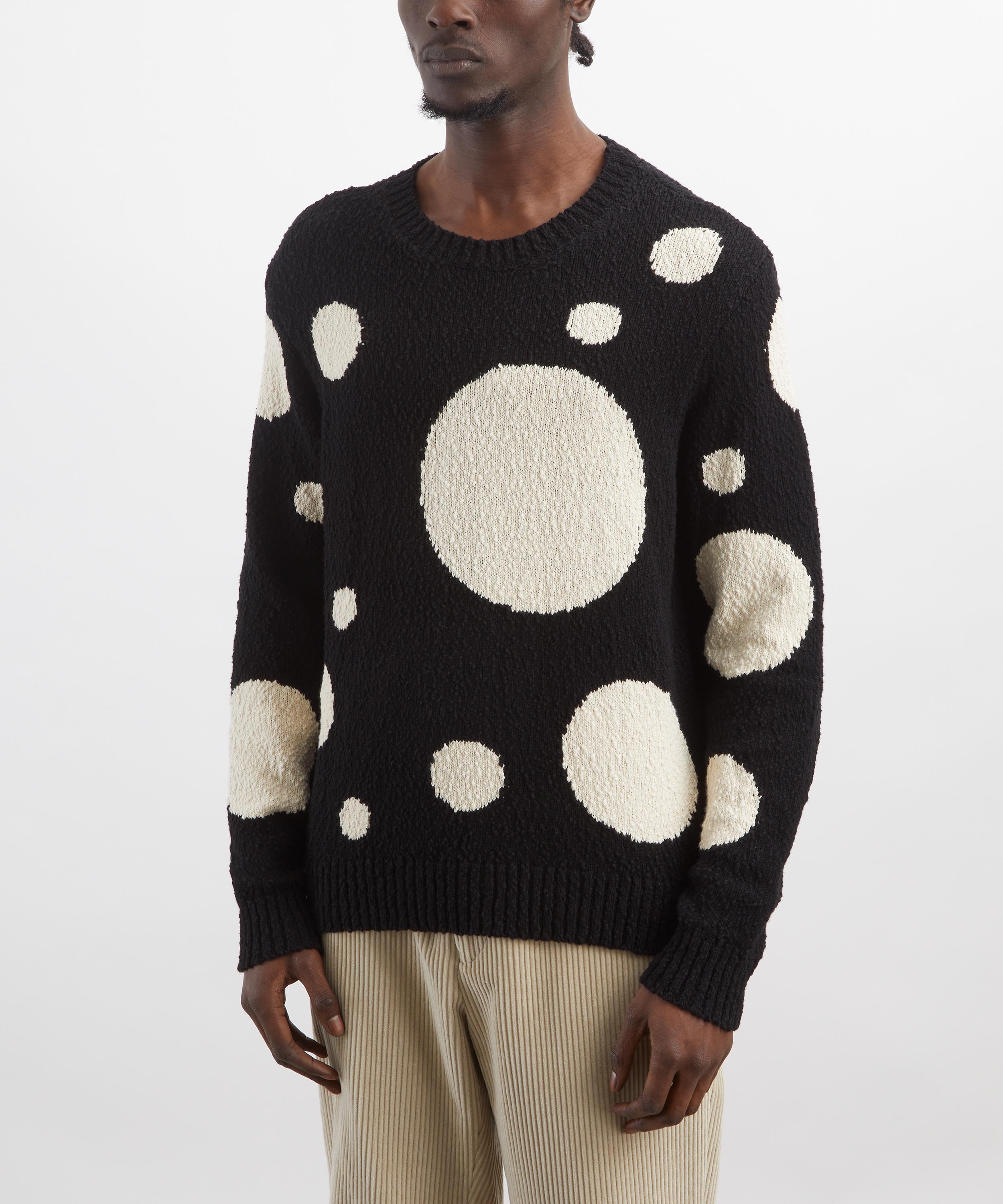 Folk - Chain Crew Black-White Dot Jumper image number 2