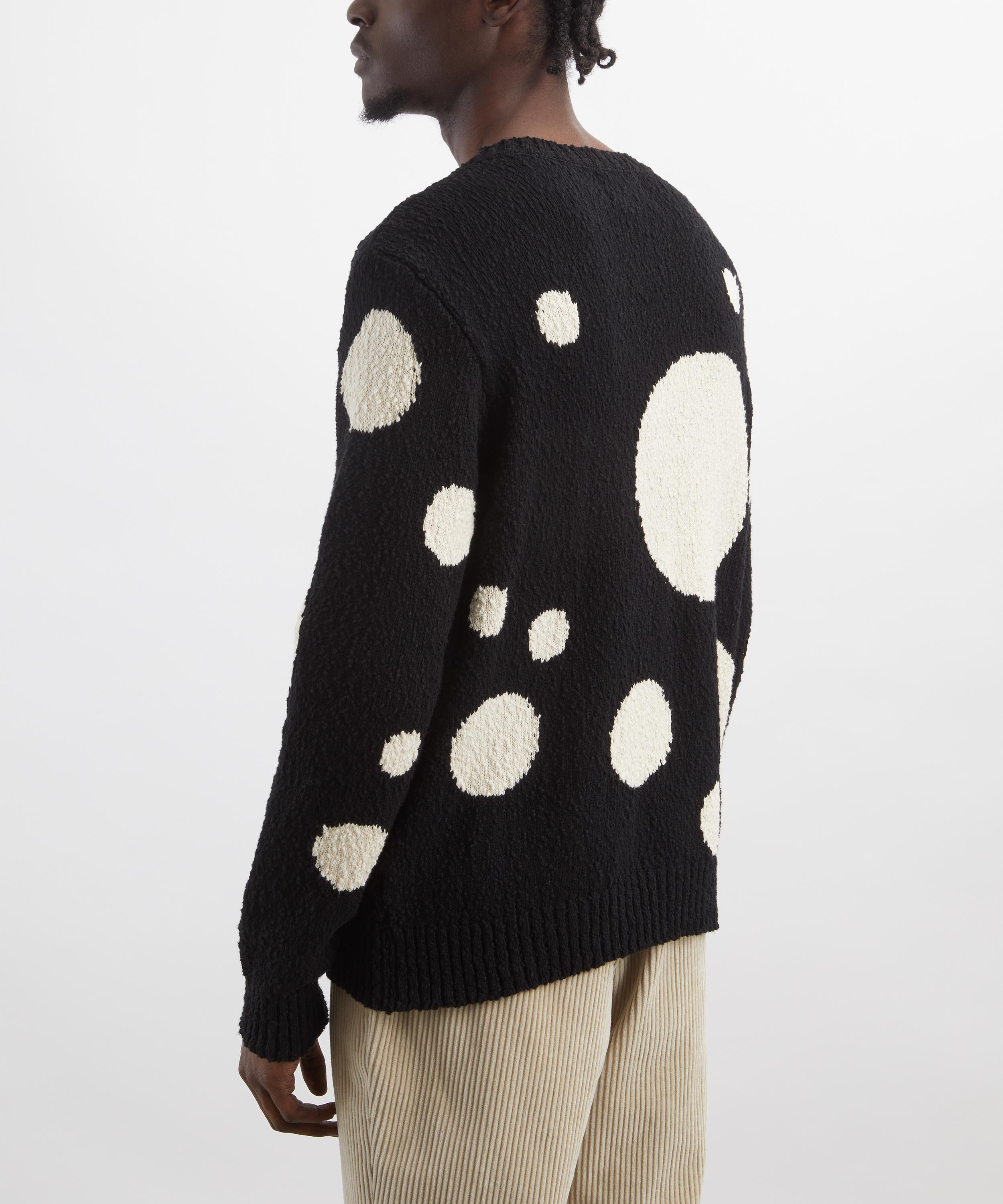 Folk - Chain Crew Black-White Dot Jumper image number 3