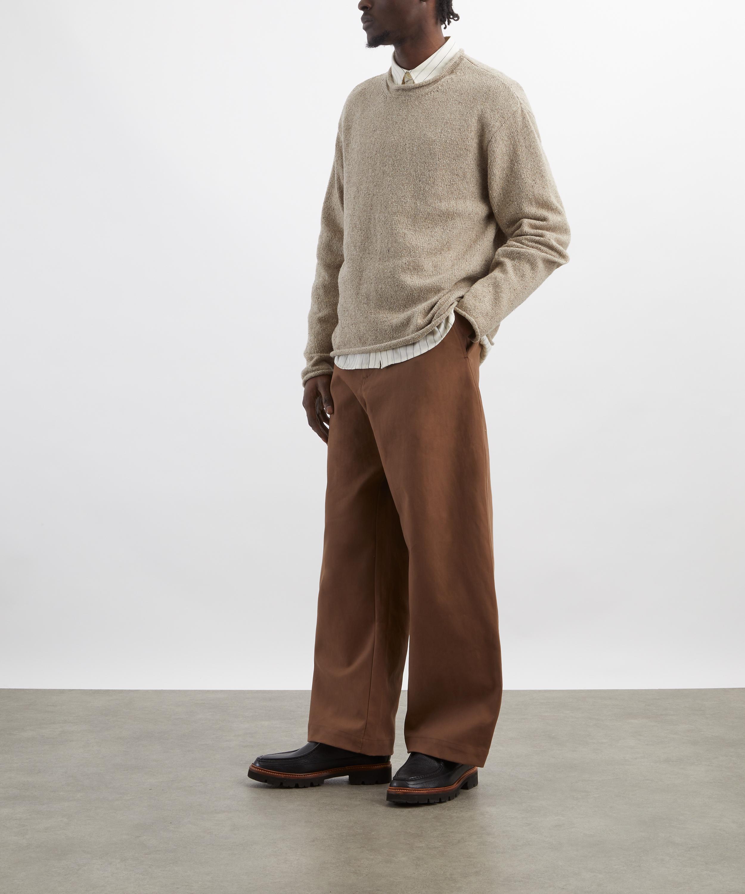 Folk - Slouch Crew Natural Circle Jumper image number 1