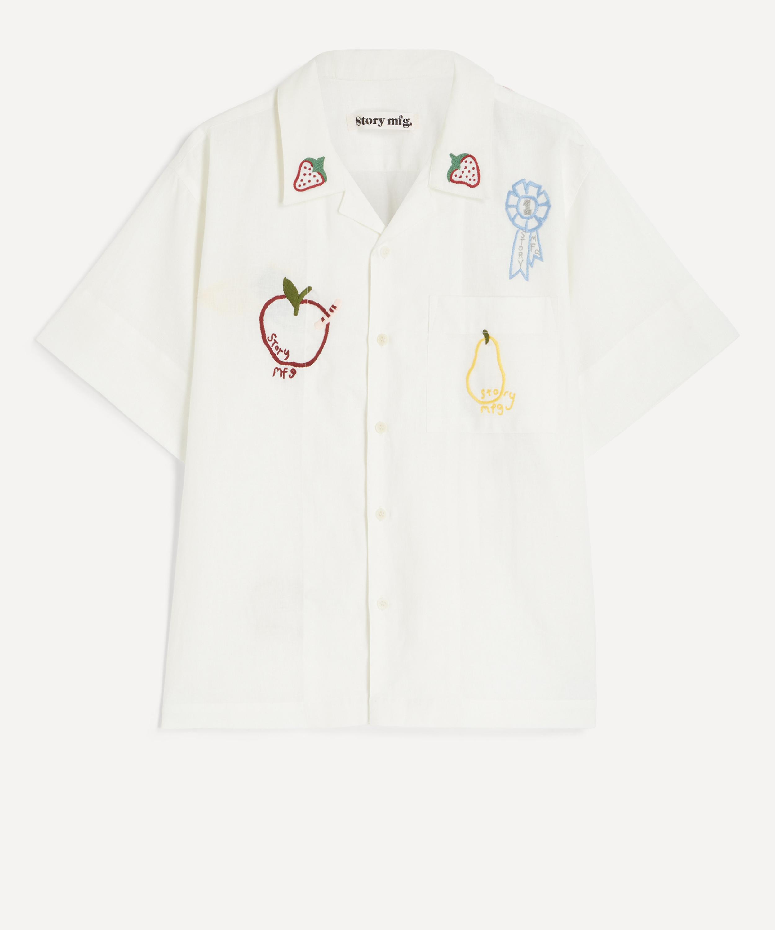 STORY mfg. - Embroidered Cotton Shirt