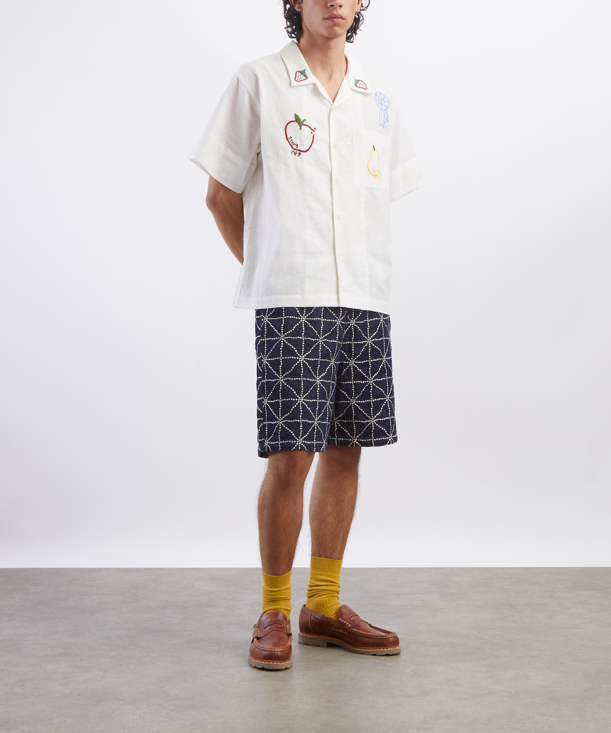 STORY mfg. - Embroidered Cotton Shirt image number 1