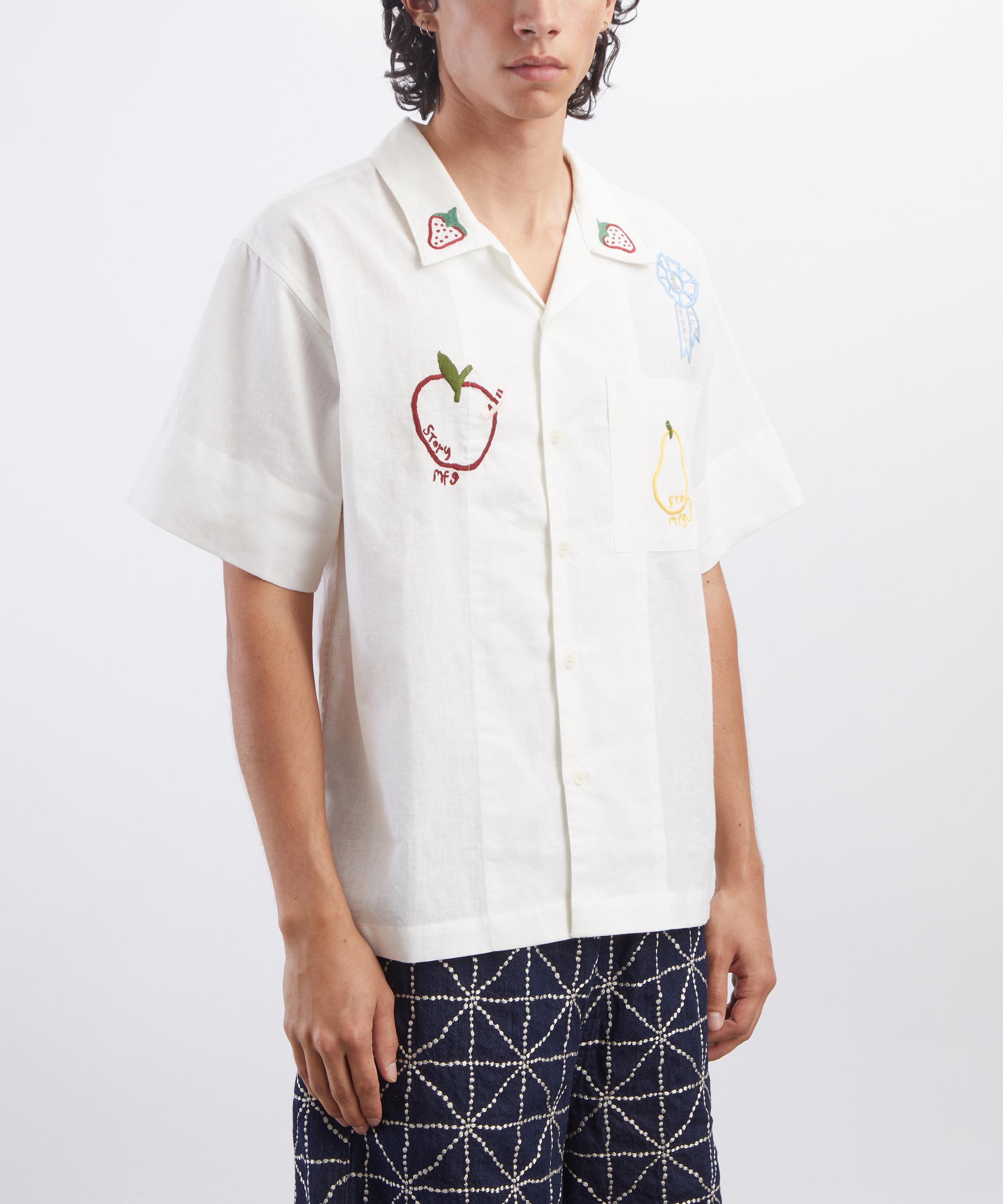 STORY mfg. - Embroidered Cotton Shirt image number 2