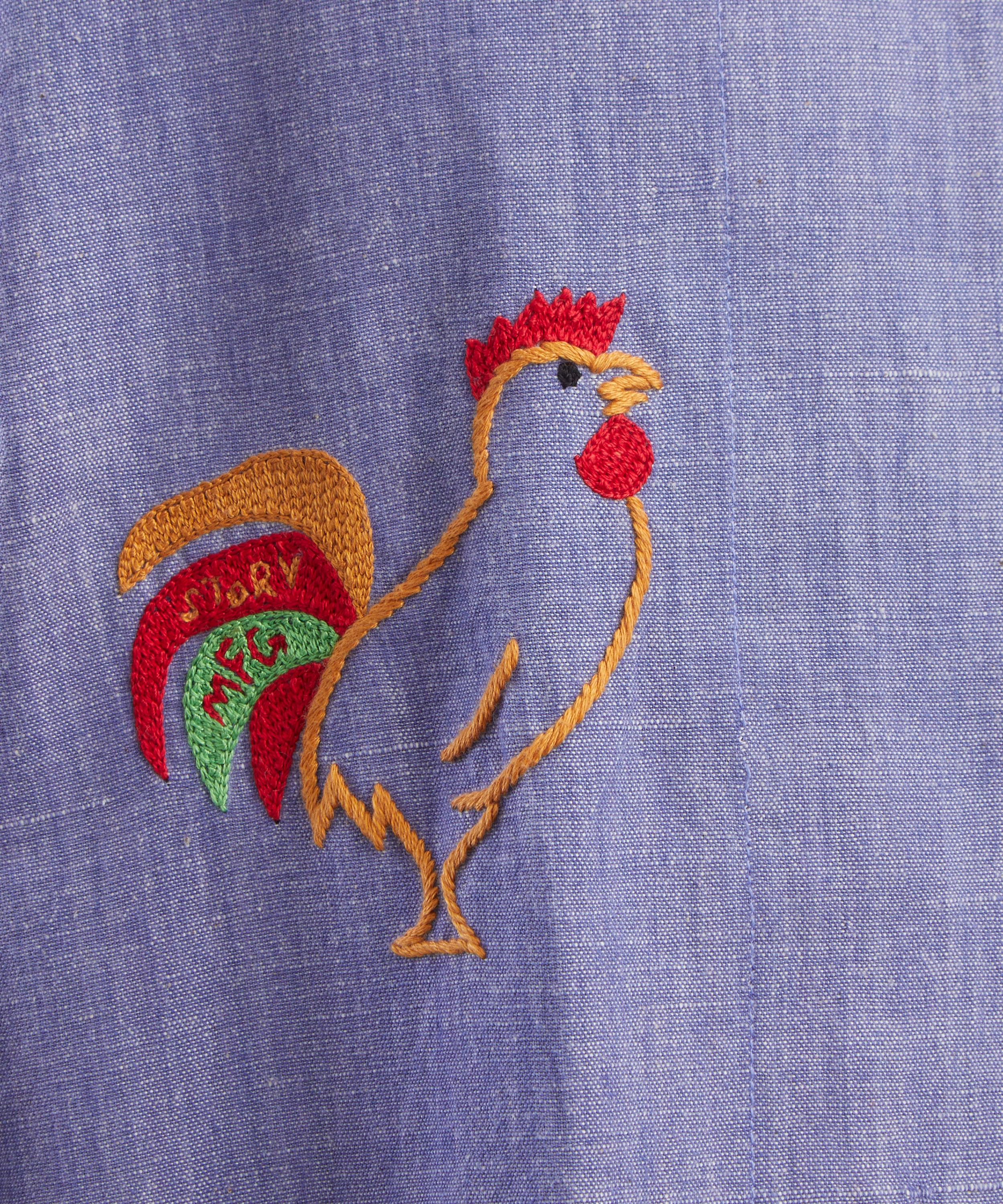 STORY mfg. - Embroidered Cotton Shirt image number 4