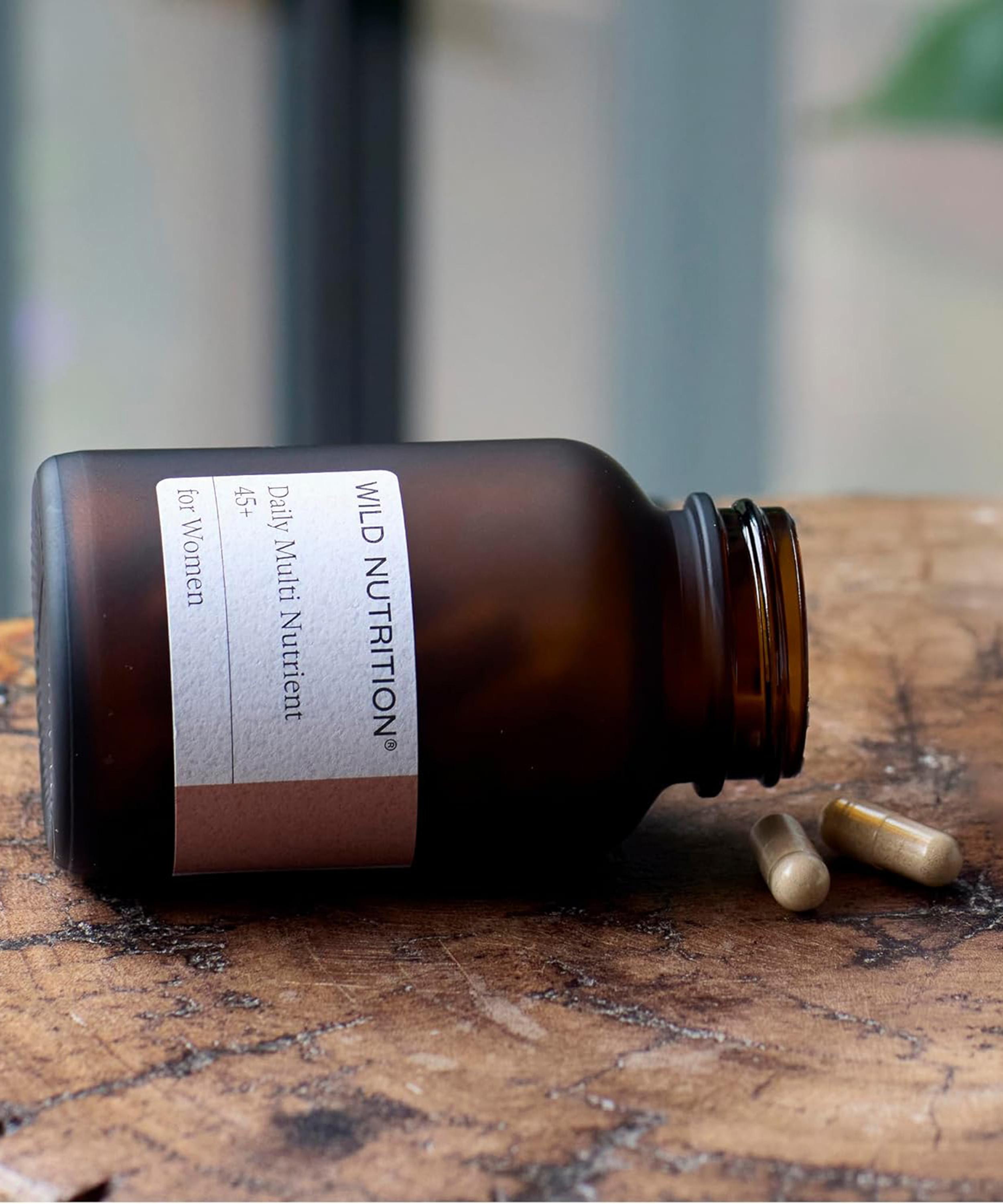 Wild Nutrition - Food Grown Women's 45 Plus Daily Multi-Nutrient 60 Capsules image number 5