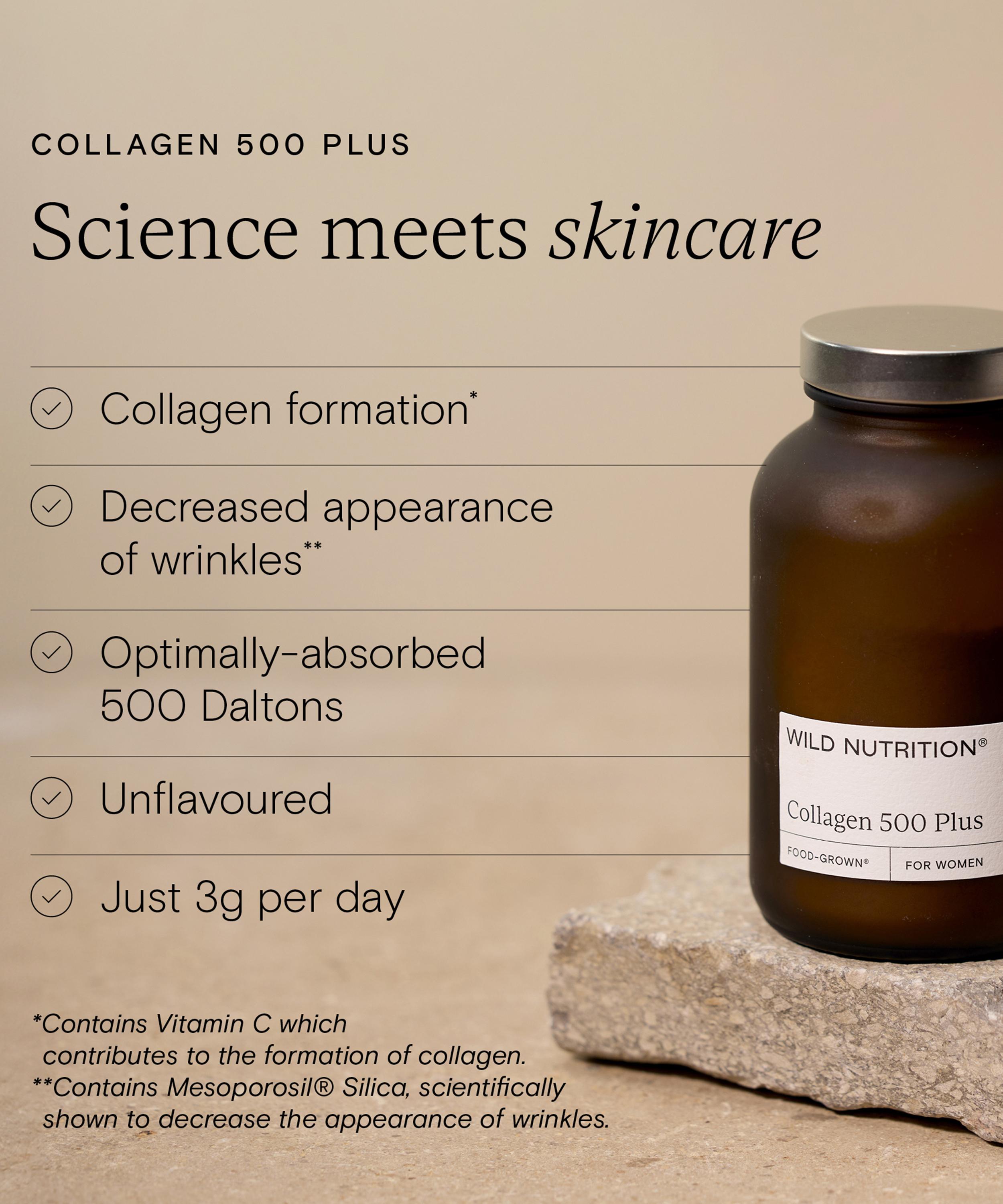 Wild Nutrition - Collagen 500 Plus 94g image number 3