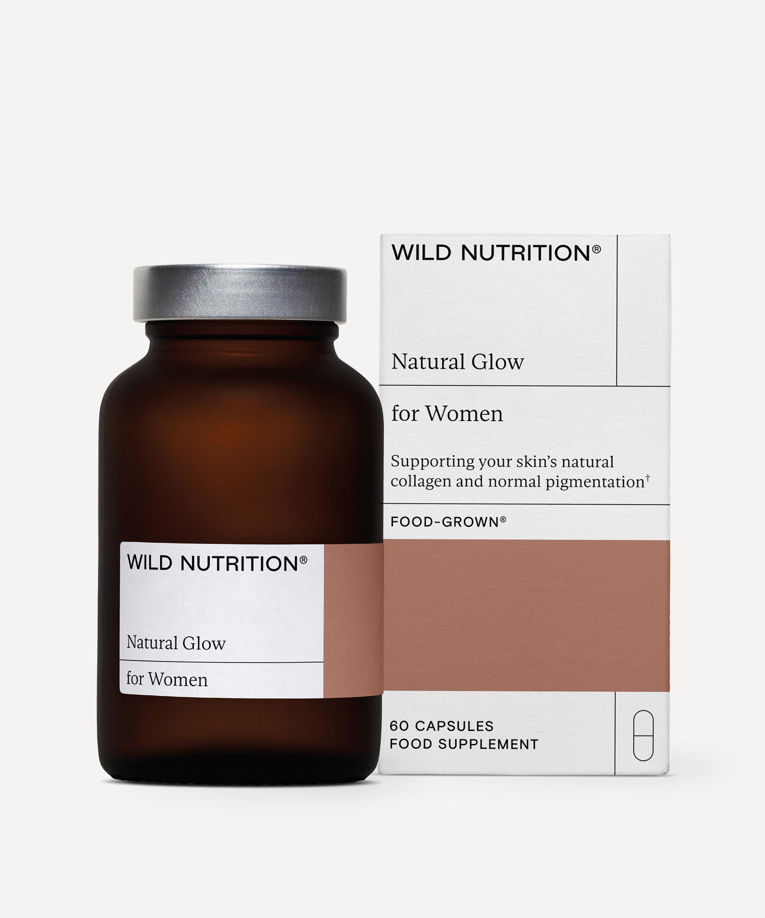 Wild Nutrition - Food Grown Natural Glow 60 Capsules image number 1