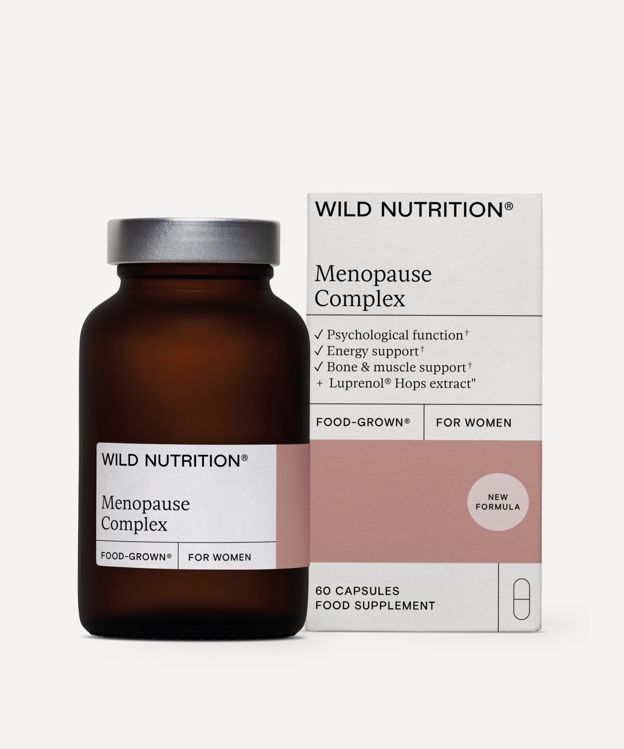 Wild Nutrition - Food Grown Menopause Complex 60 Capsules image number 1