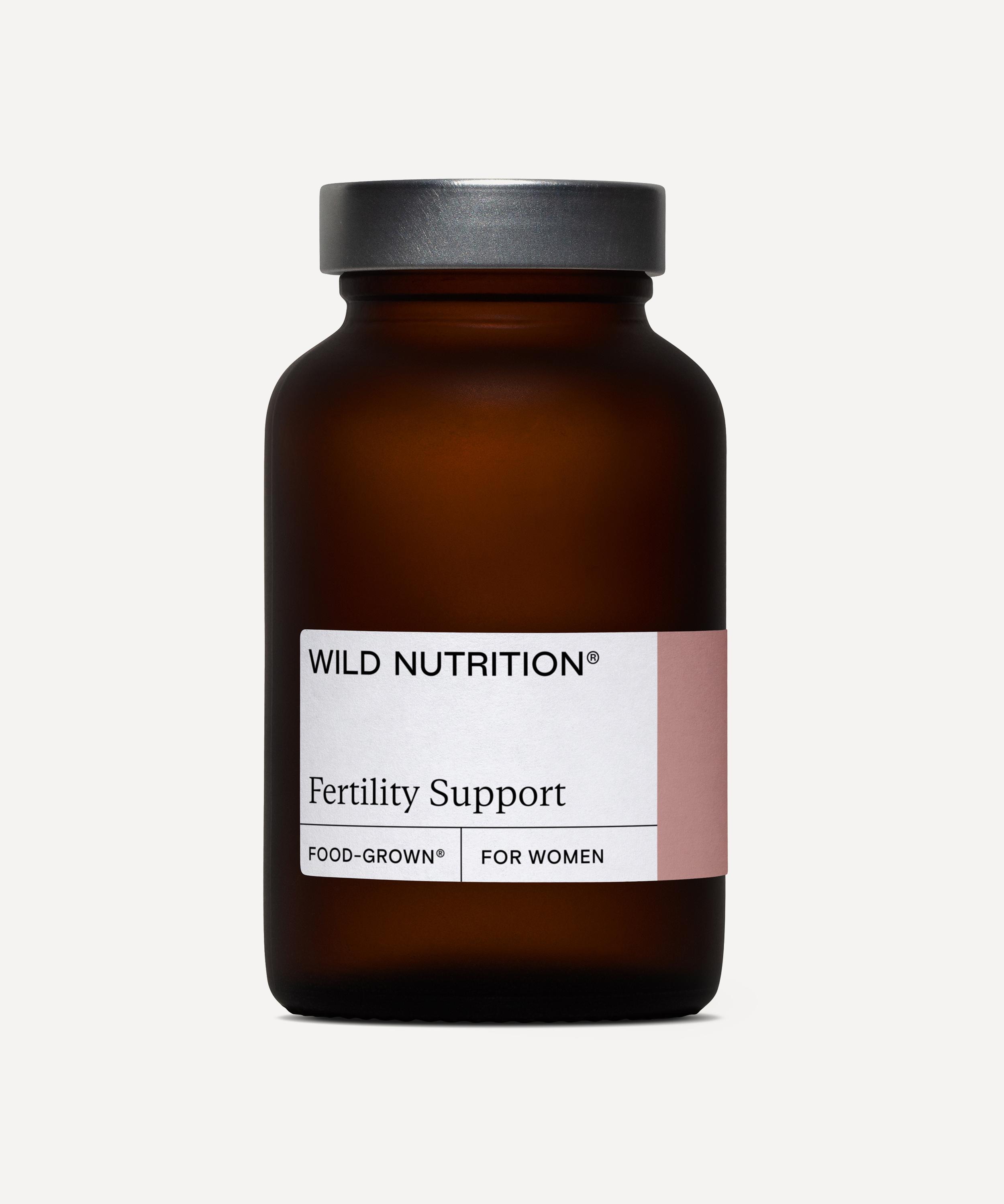Wild Nutrition - Food Grown Fertility Support for Women 60 Capsules image number 0