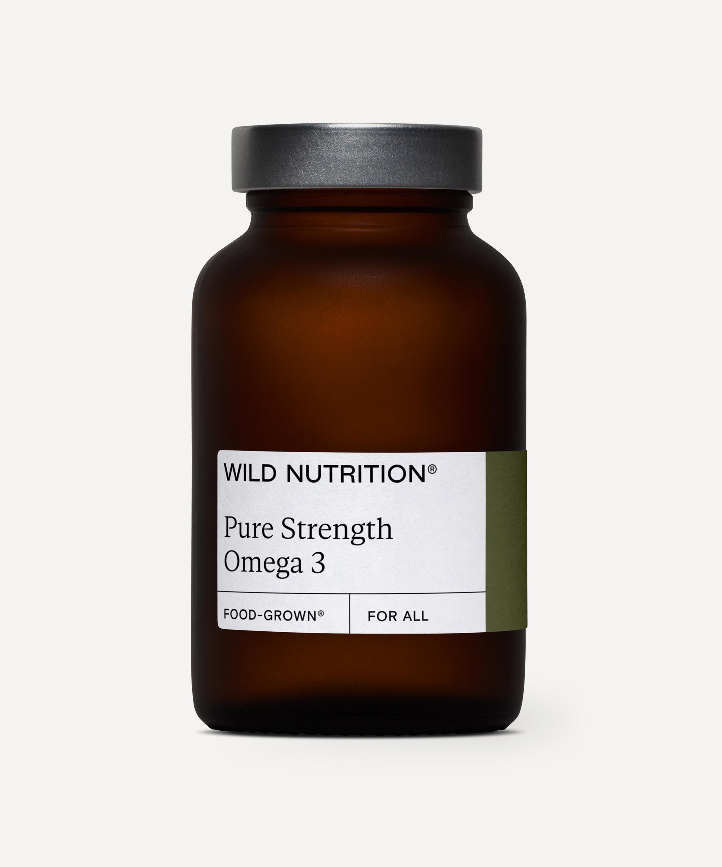 Wild Nutrition - Food Grown Pure Strength Omega 3 120 Capsules