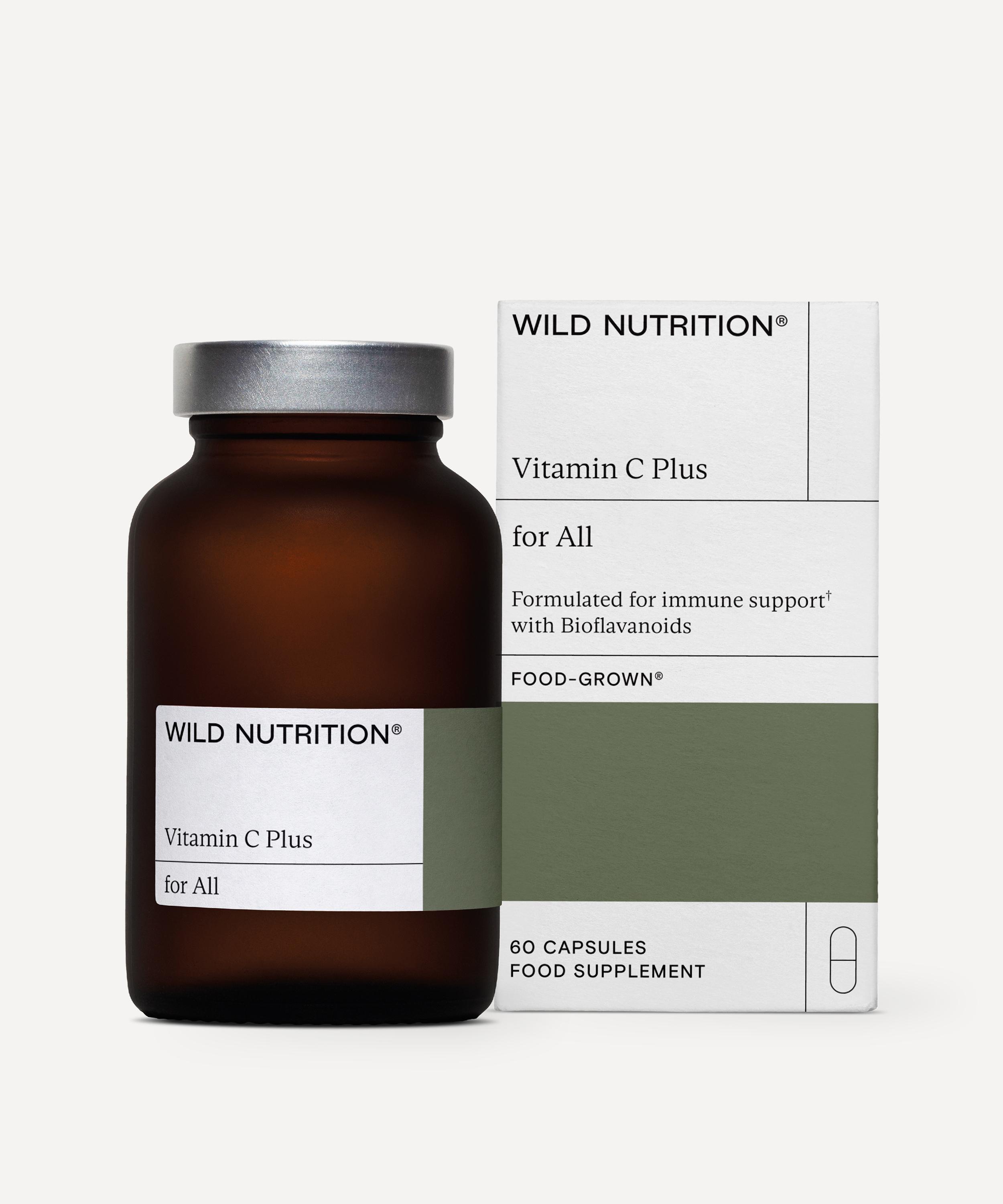 Wild Nutrition - Food Grown Vitamin C Plus 60 Capsules