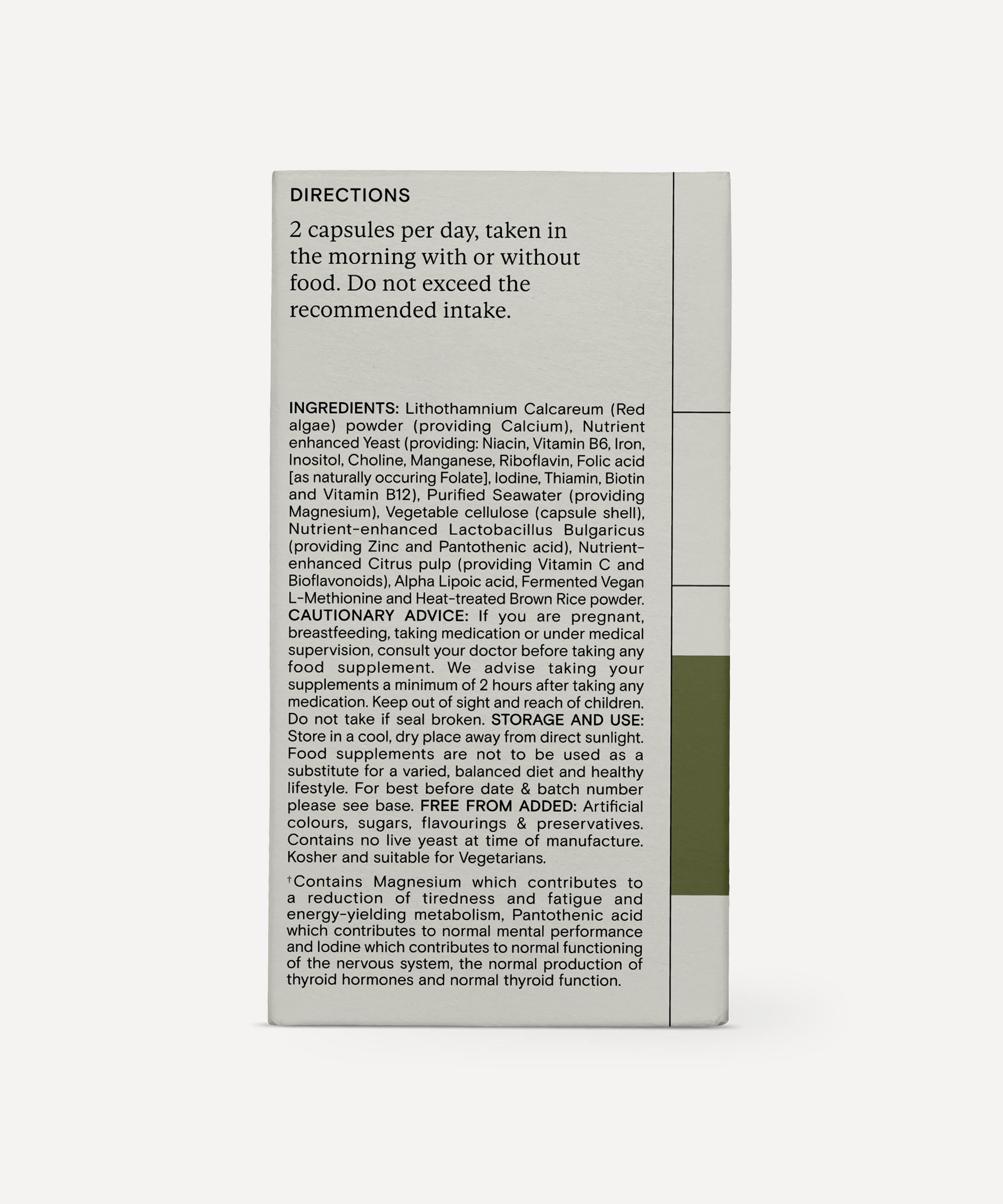 Wild Nutrition - Food Grown Energy Support 60 Capsules image number 1