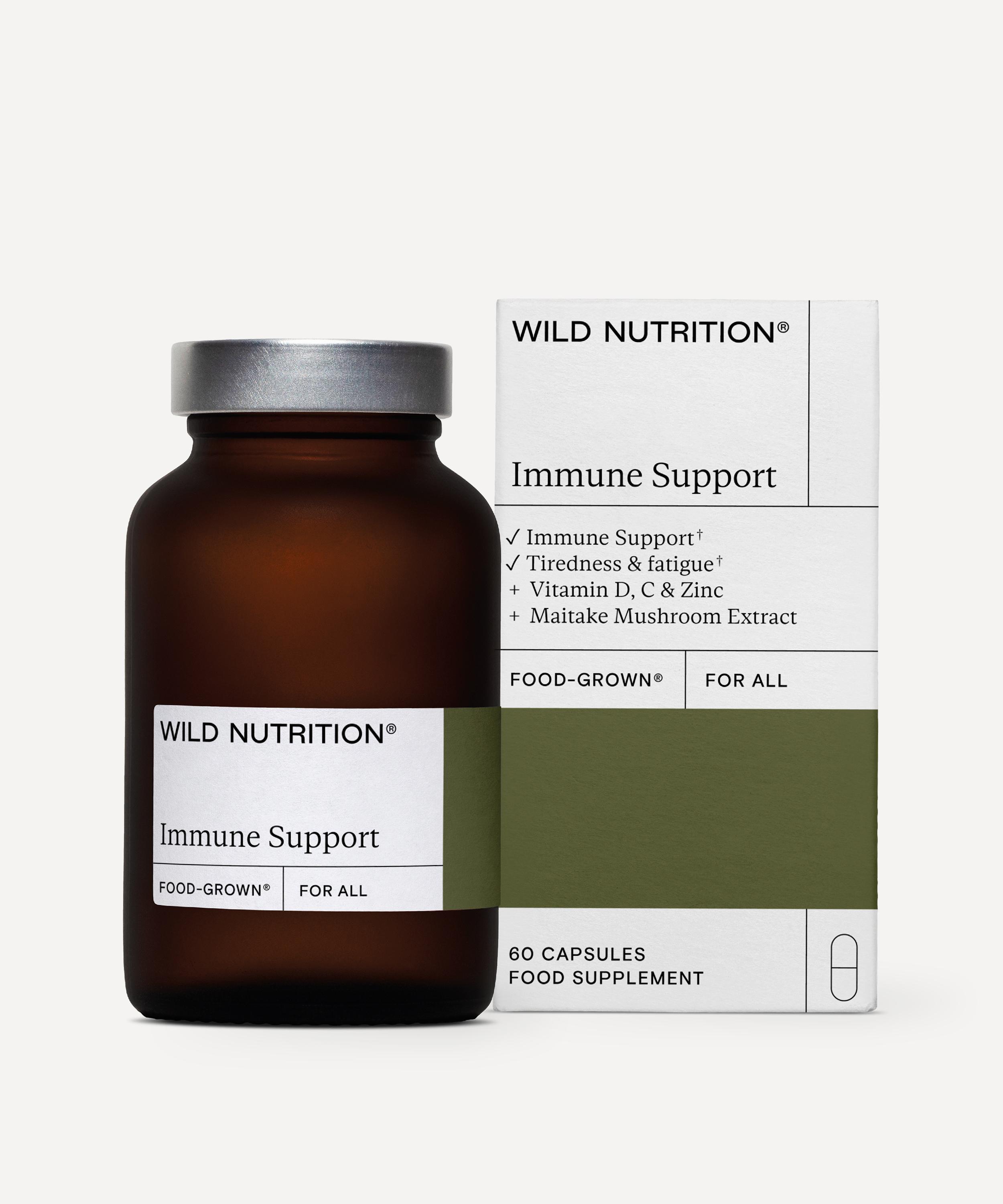 Wild Nutrition - Food Grown Immune Support 60 Capsules