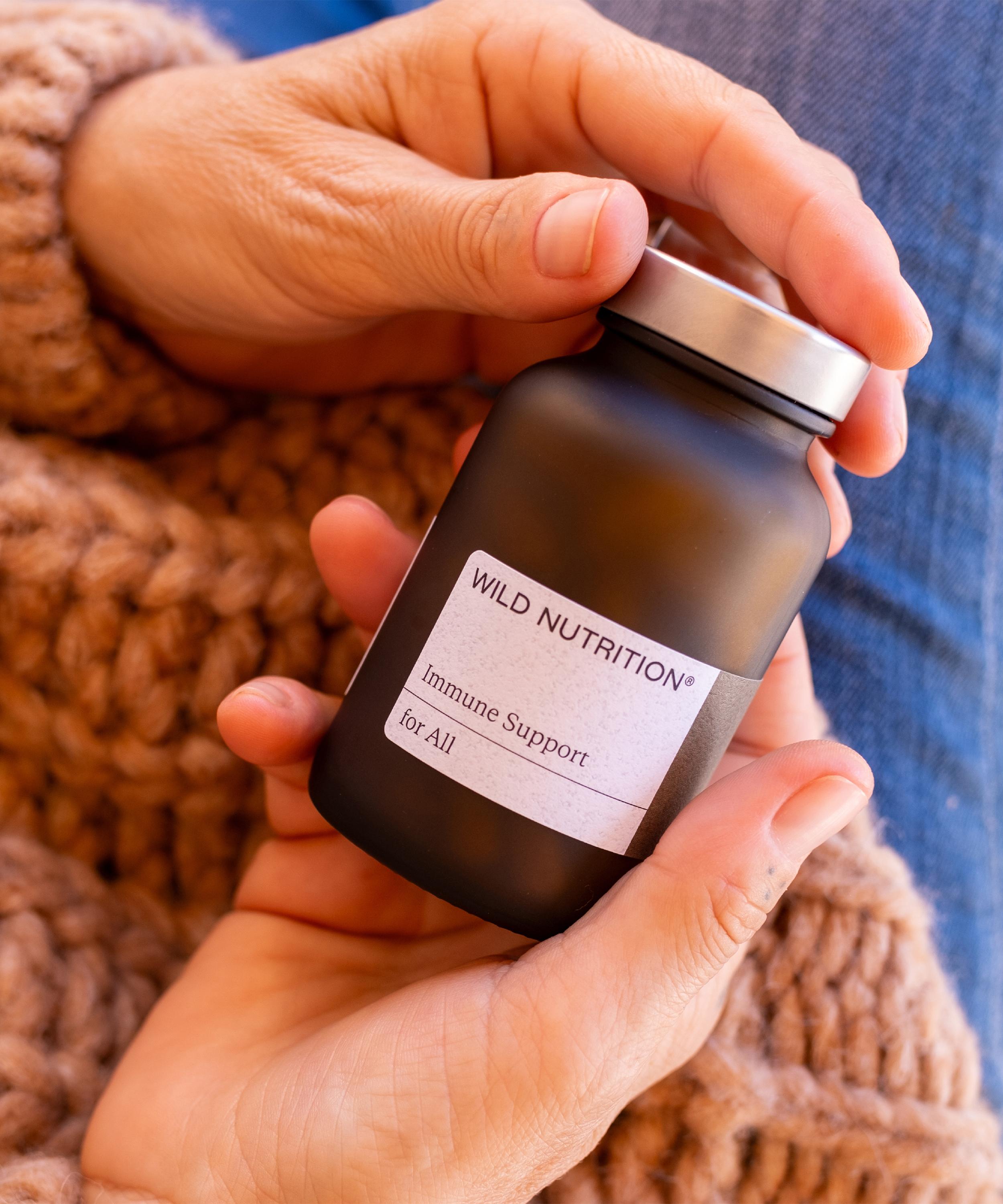 Wild Nutrition - Food Grown Immune Support 60 Capsules image number 2