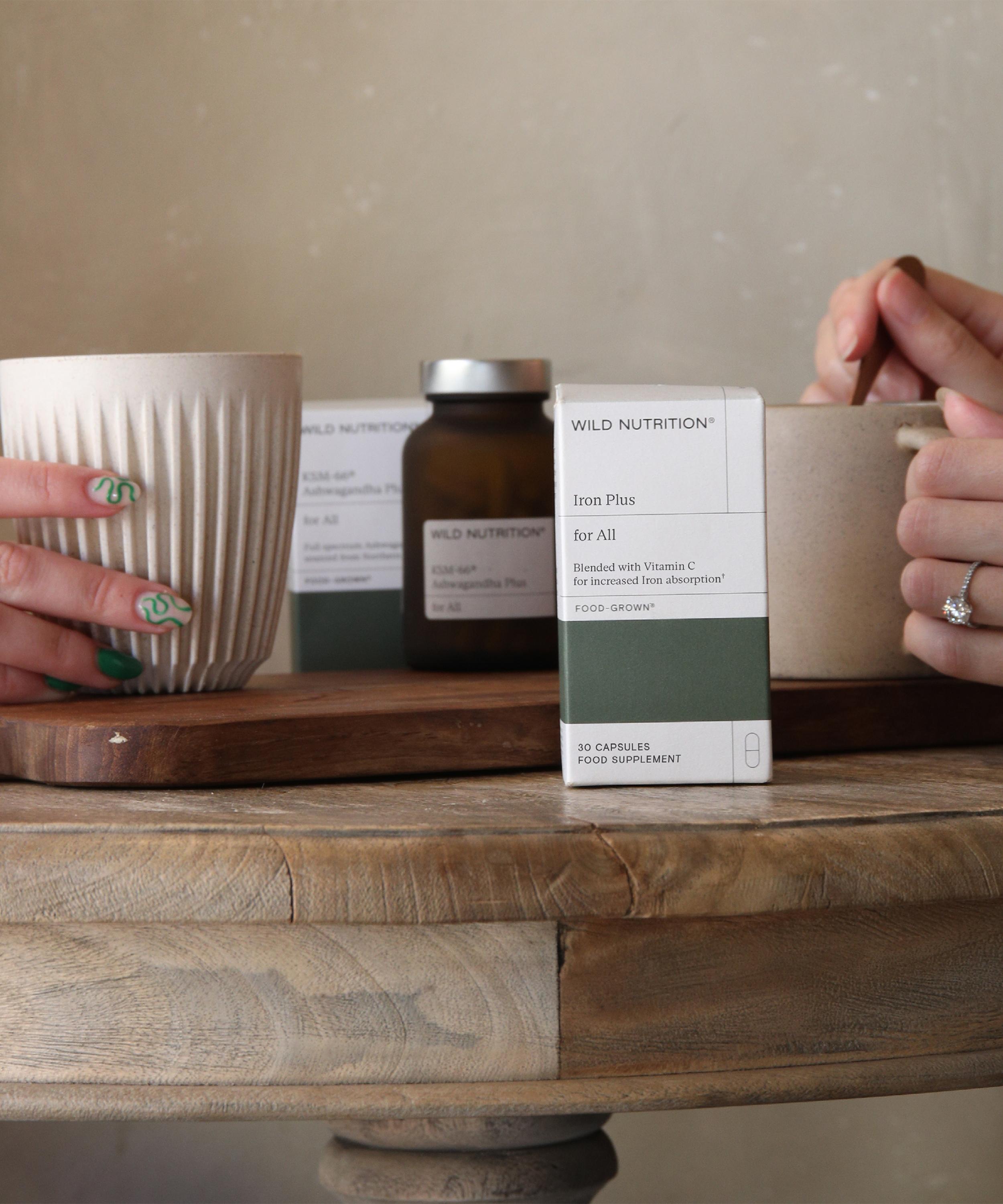 Wild Nutrition - Food Grown Iron Plus 30 Capsules image number 2