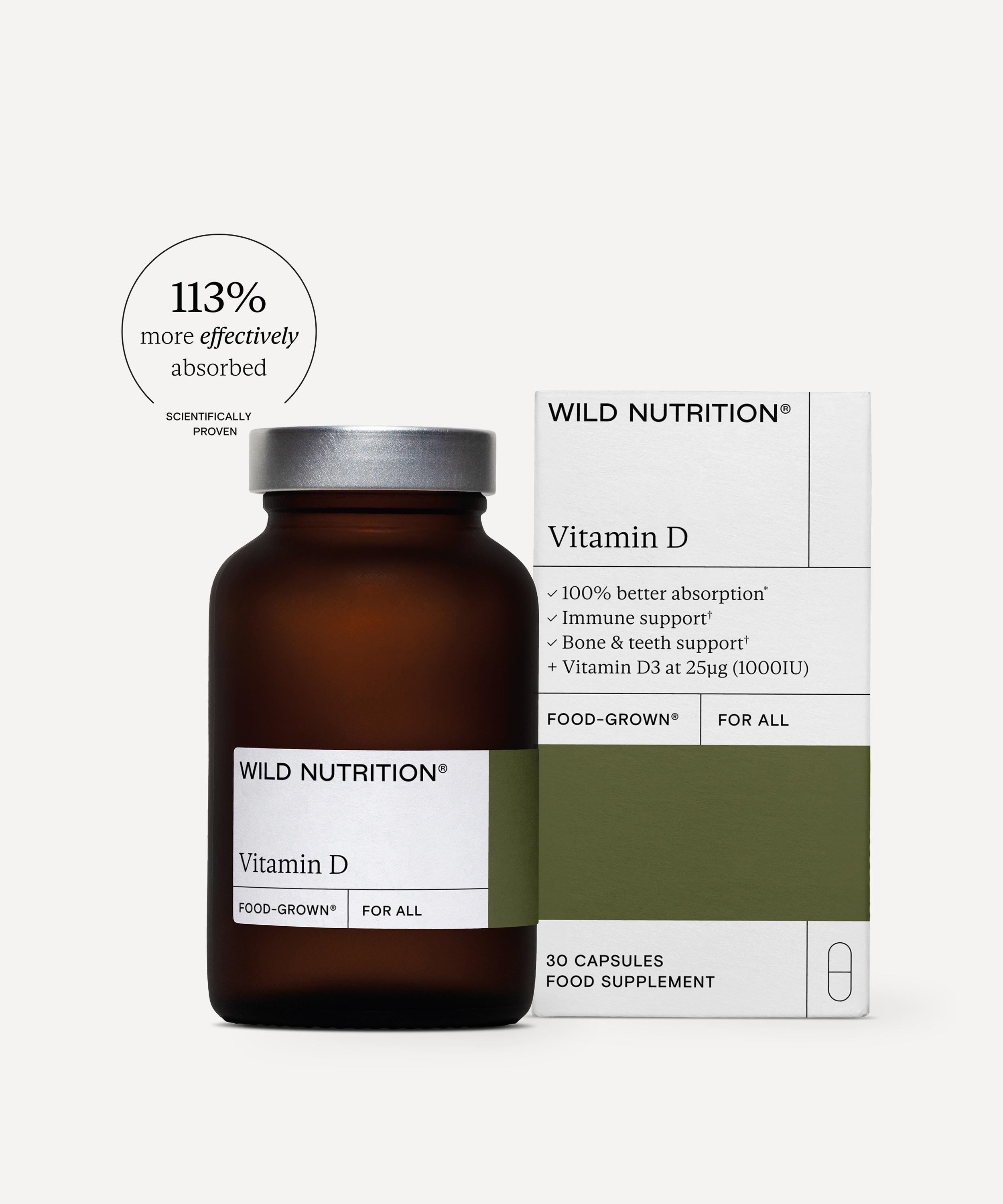 Wild Nutrition - Food Grown Vitamin D 30 Capsules