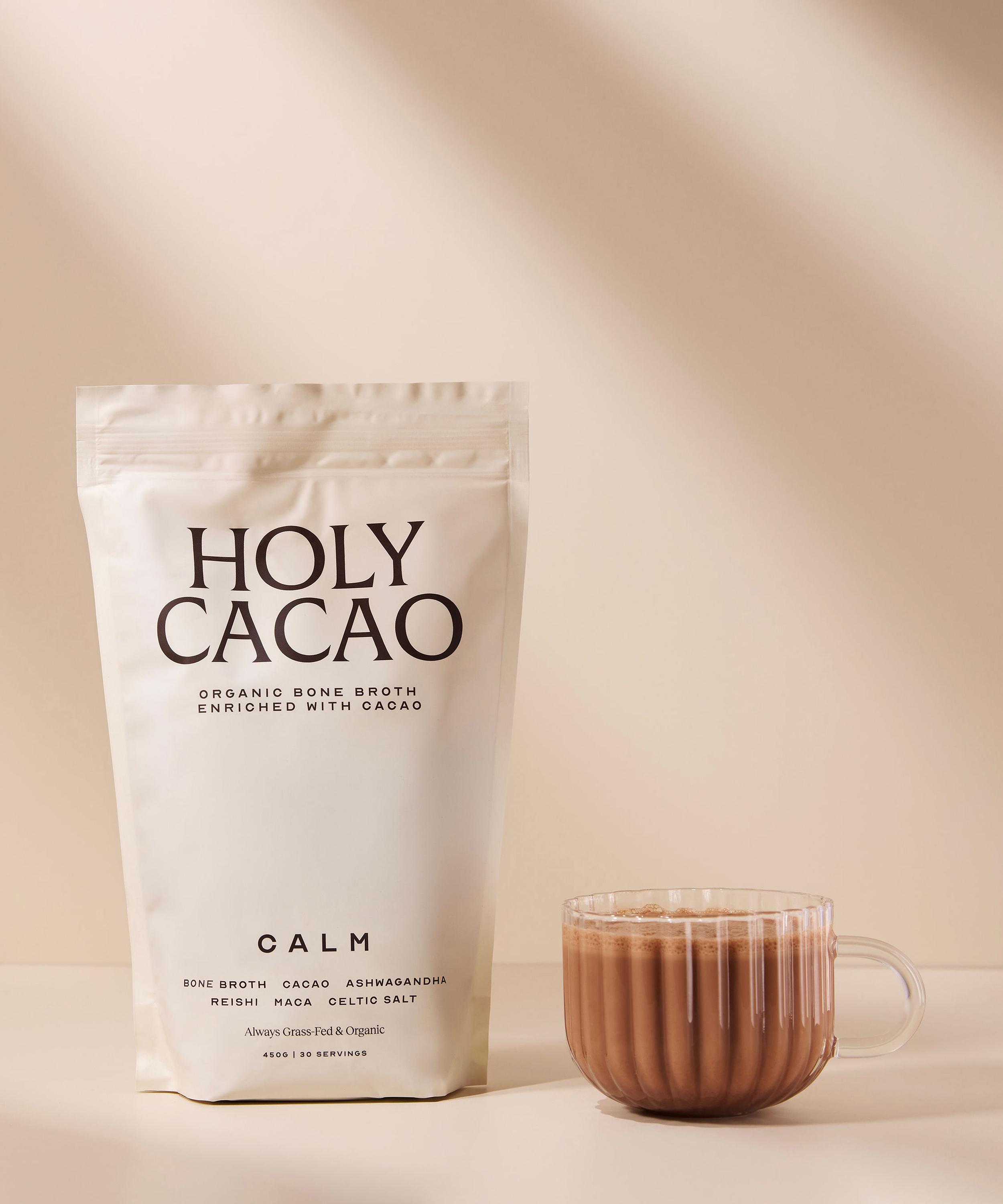 Holy Cacao - Calm Bone Broth Blend 450g image number 1