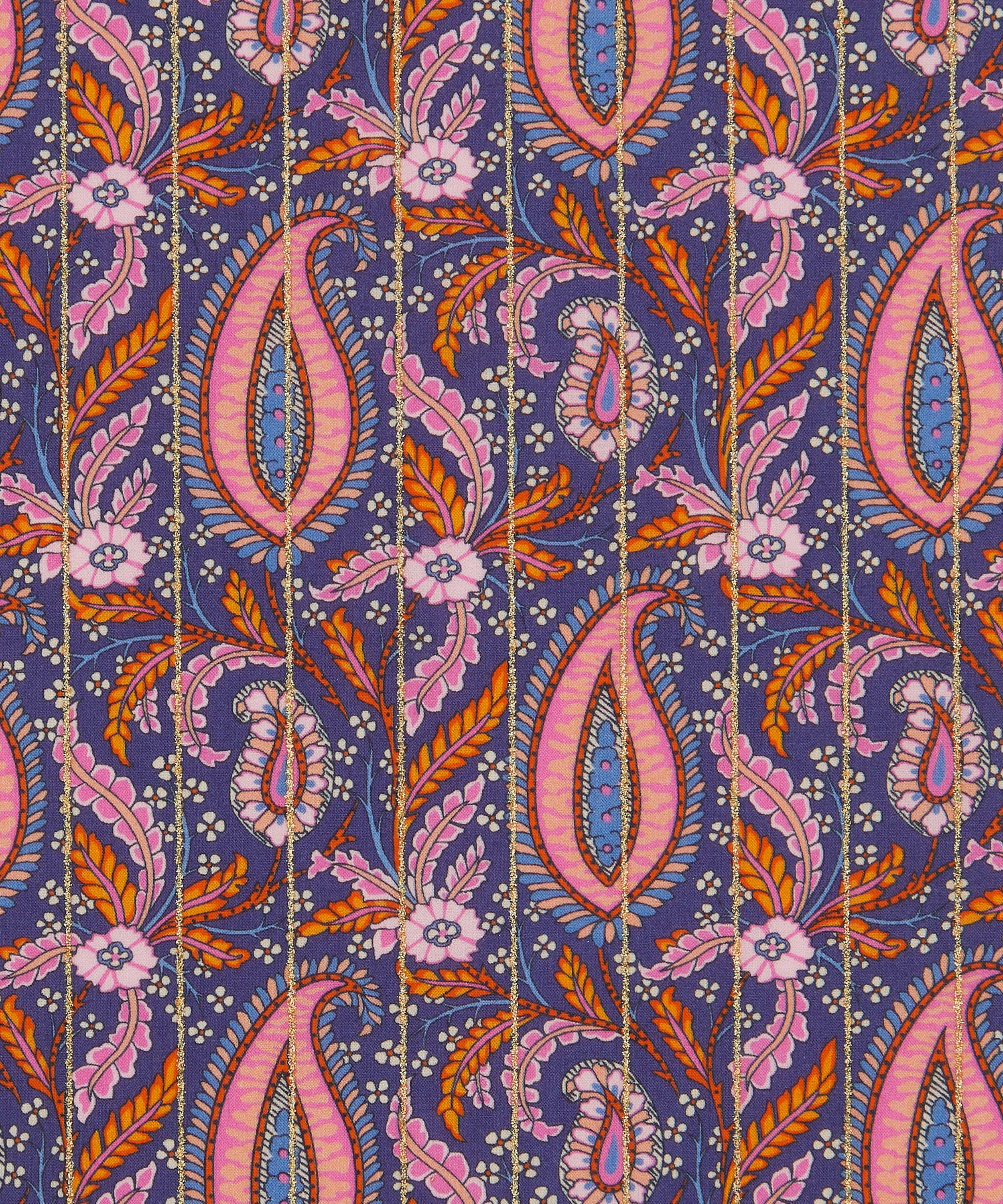 Liberty Fabrics - Shabani Paisley Stripe Tana Lawn&trade; Cotton