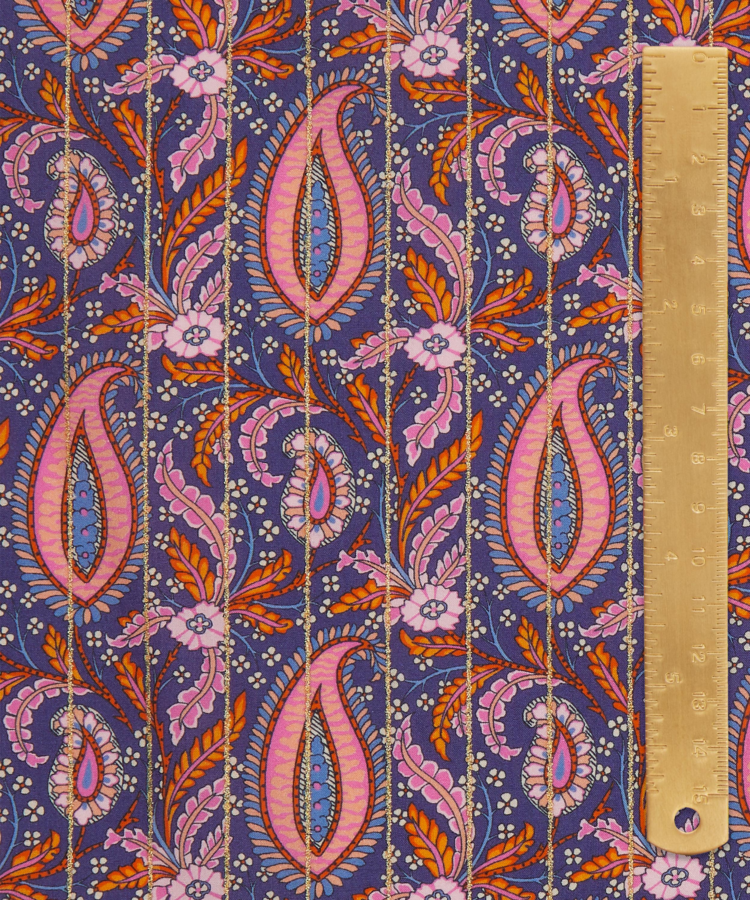 Liberty Fabrics - Shabani Paisley Stripe Tana Lawn&trade; Cotton image number 4
